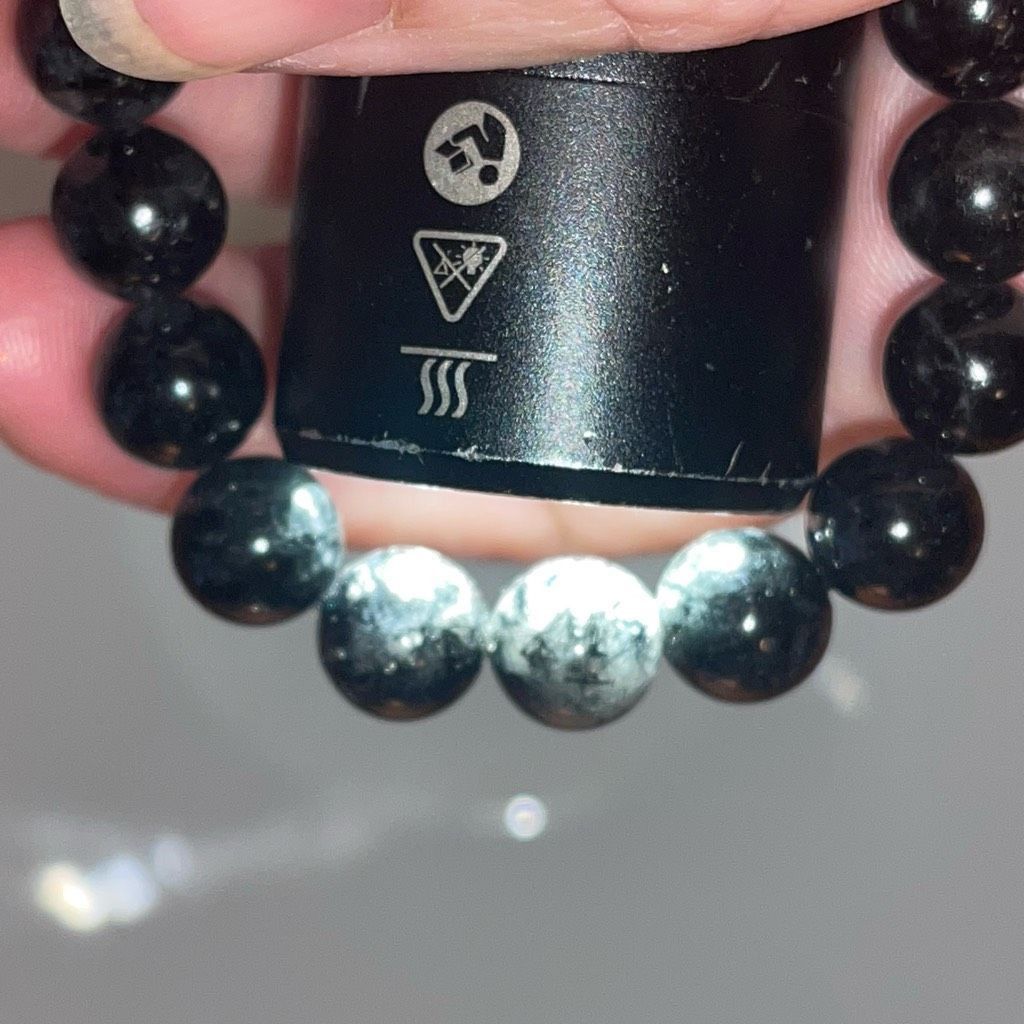 Other Black tourmaline in quartz 8mm stretch bracelet Crystal 7 inches ONE NEW Size ONE SIZE - 8 Thumbnail