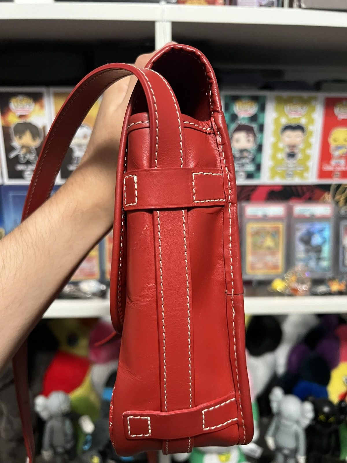 Goyard Goyard Belvedere MM Red Size ONE SIZE - 3 Thumbnail
