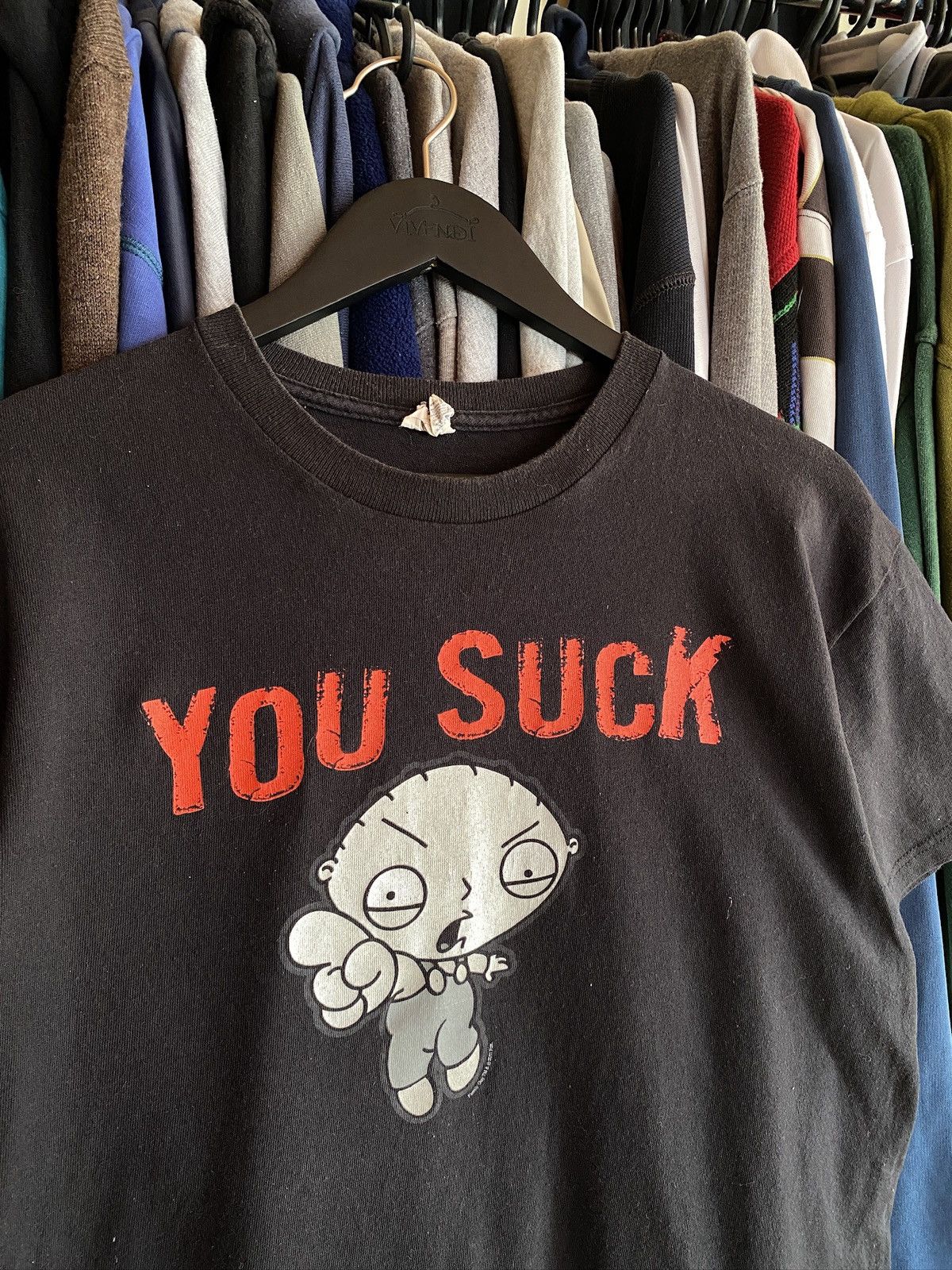 Other VINTAGE STEWIE FAMILY GUY YOU SUCK T-SHIRT MOVIE Size US M / EU 48-50 / 2 - 2 Thumbnail