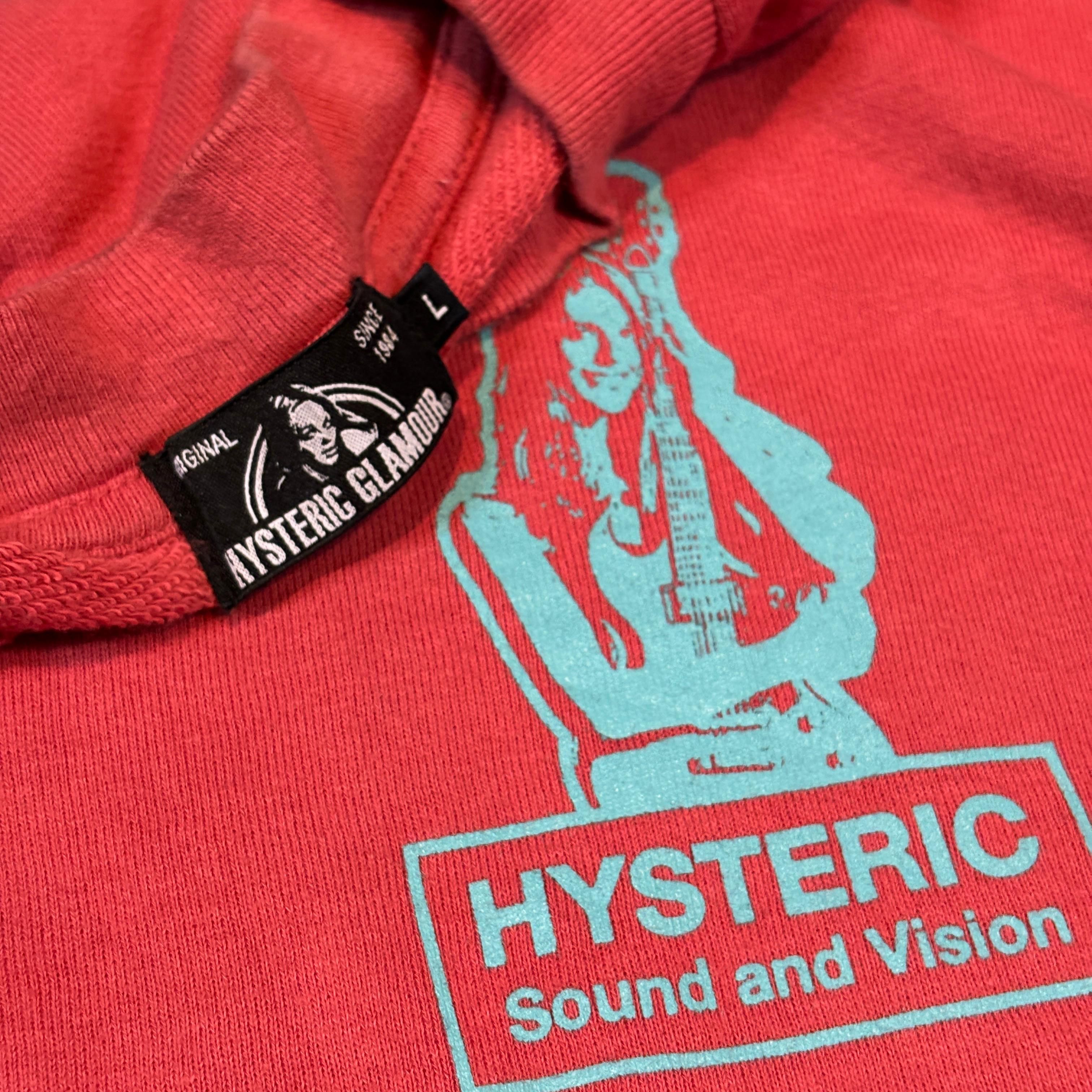 Hysteric Glamour × Vintage Hysteric Glamour Sound And Vision Sweatshirt His Girl Unisex Size US L / EU 52-54 / 3 - 5 Thumbnail