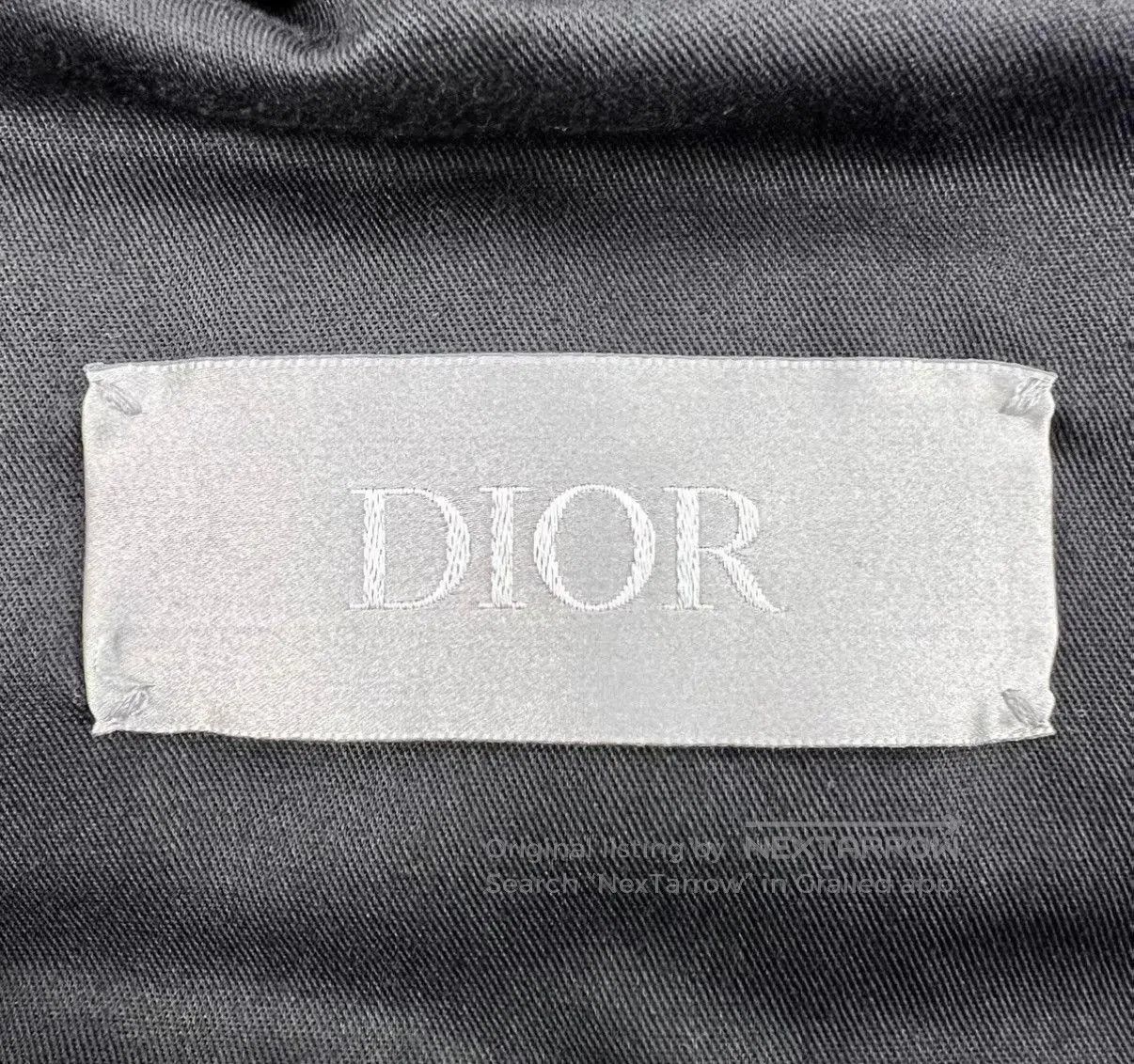 Dior Black Drawstring Jogger Pants Size 32. Size US 32 / EU 48 - 6 Thumbnail