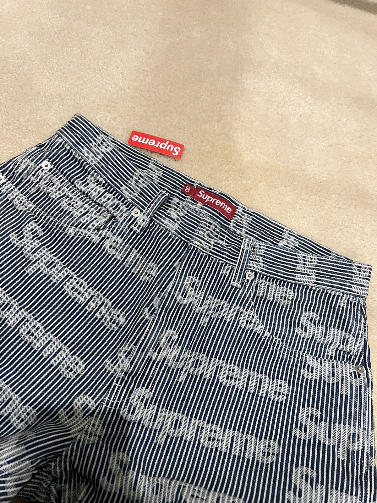 Supreme Supreme Denim Painter Pants Size US 30 / EU 46 - 3 Thumbnail