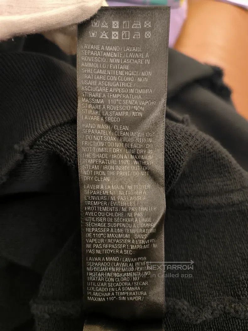 Balenciaga Balenciaga Tape Letter Logo Hooded Sweatshirt Size US S / EU 44-46 / 1 - 6 Thumbnail