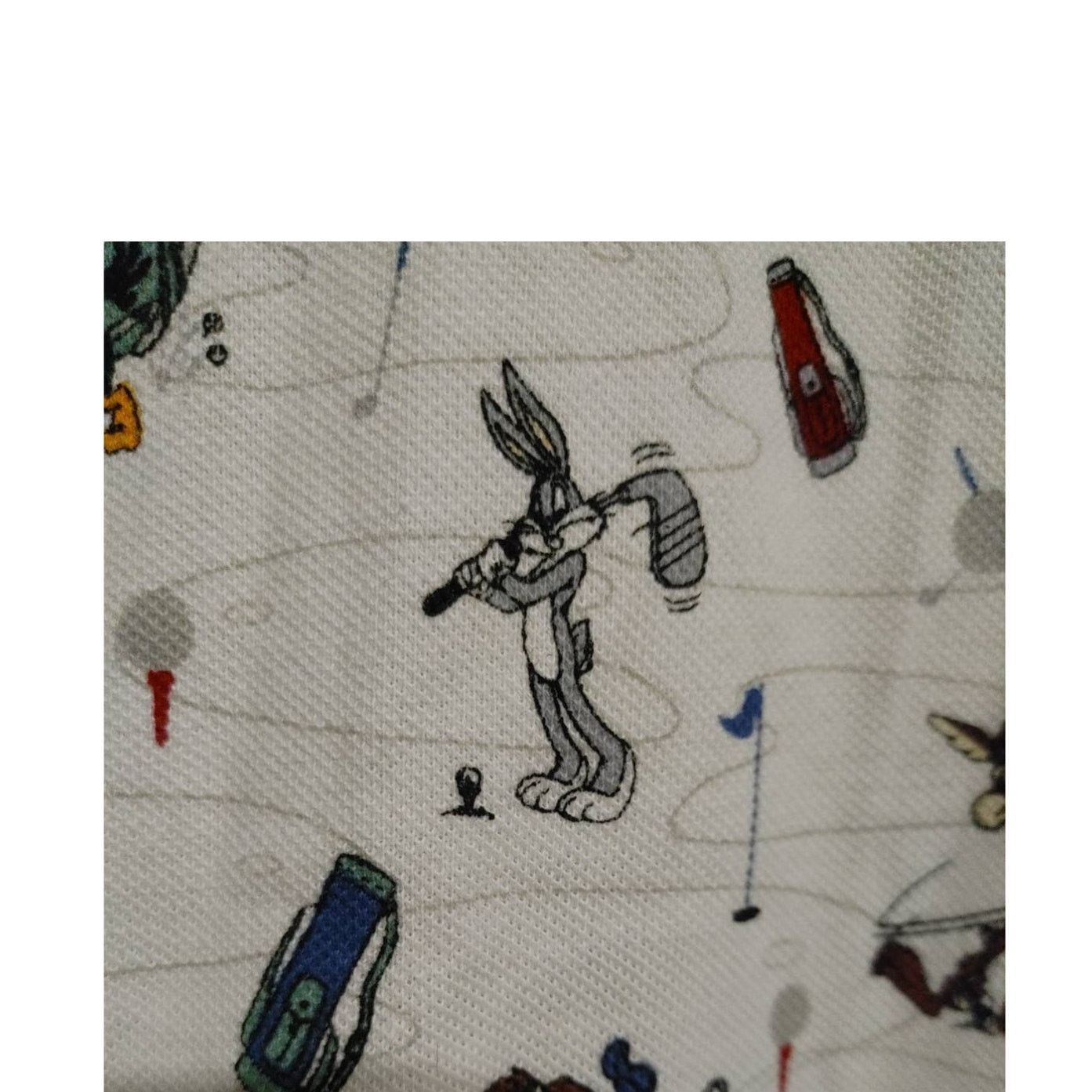 Other Vtg Warner Bros Golf Polo Shirt Taz Bugs Wylie Large NWT Size US L / EU 52-54 / 3 - 6 Thumbnail