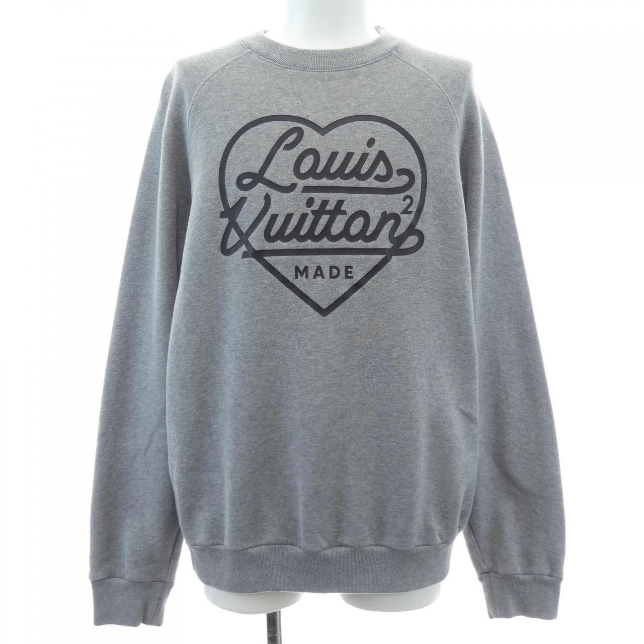 Louis Vuitton Louis Vuitton Louis Vuitton Printed Heart Sweatshirt Sweatshirt Textile Sweatshirts & Hoodies HMY02WUYR DUTY FREE for USA Size ONE SIZE - 1 Thumbnail