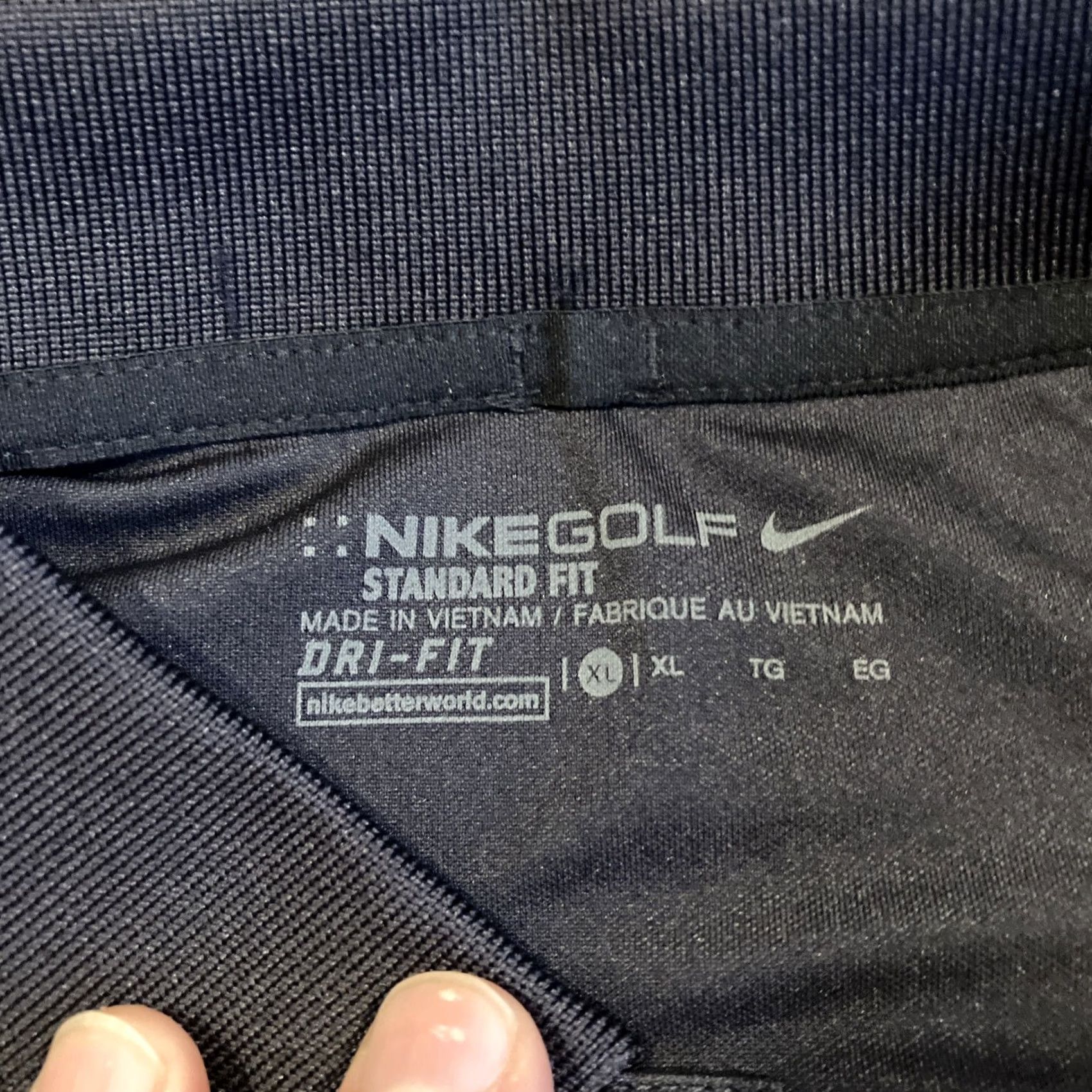Nike VINTAGE Nike Golf Polo Embroidered The Northern Trust POLICE Men's XL Black Polo Boy? Size US XL / EU 56 / 4 - 4 Thumbnail