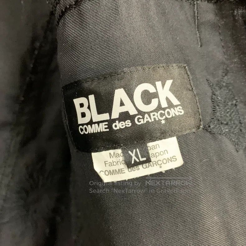 Comme des Garcons Comme Des Garcons Collarless wool embroidery coat Size XL / US 12-14 / IT 48-50 - 9 Thumbnail