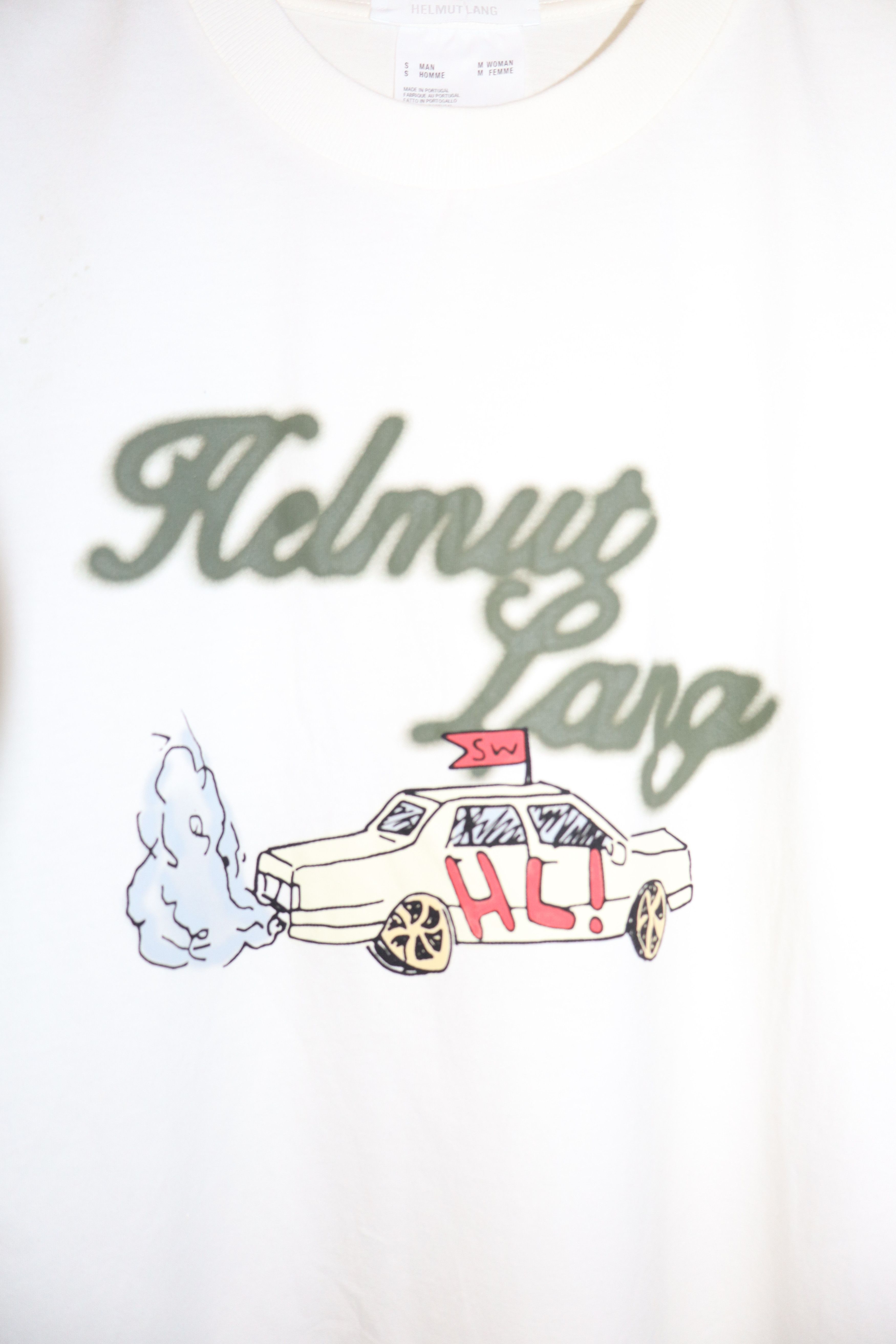 Helmut Lang Saintwoods Edition logo t-shirt Size US S / EU 44-46 / 1 - 2 Thumbnail