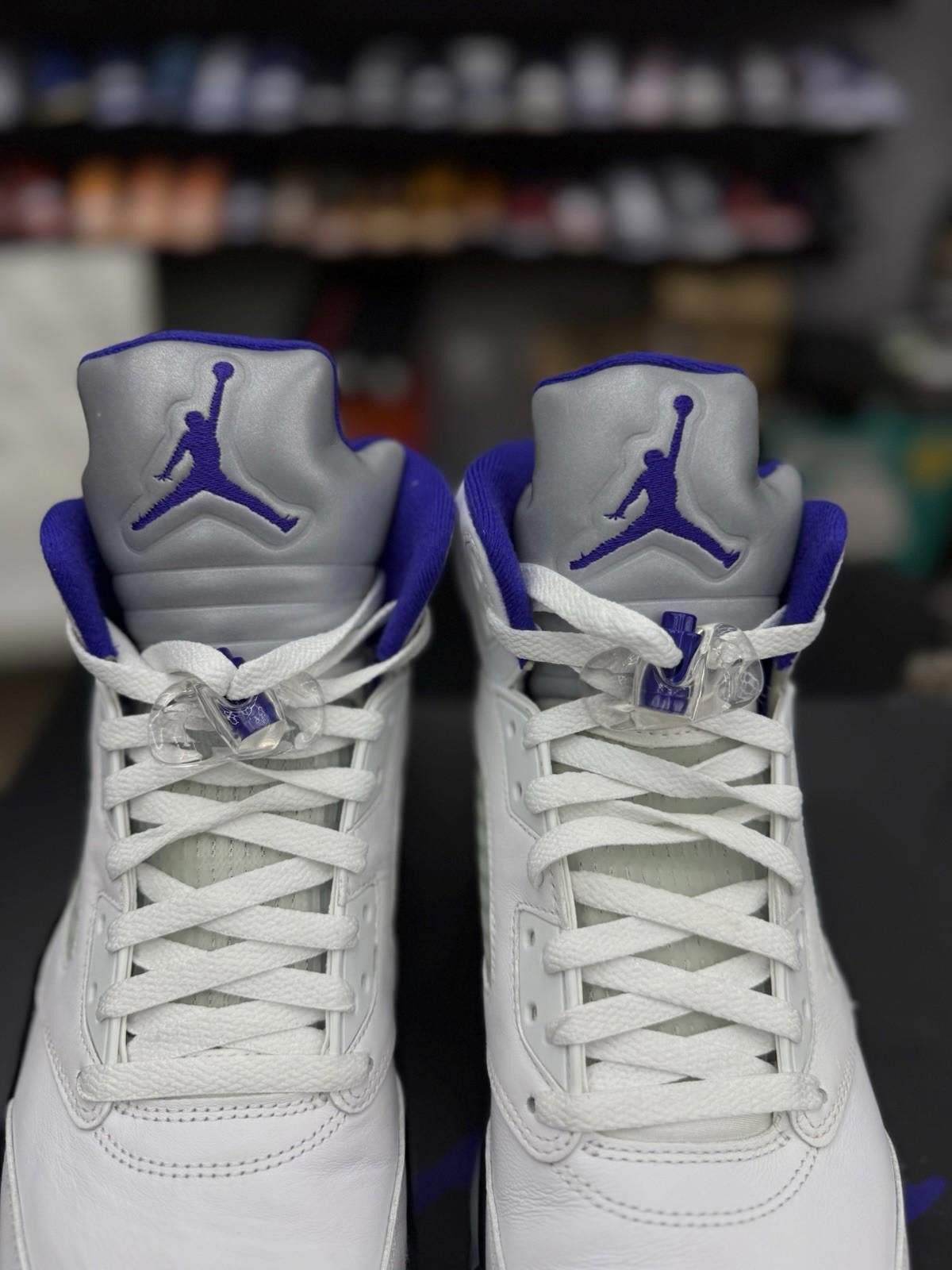 Jordan Brand Size 12 - Jordan 5 Retro Concord 2022 DD0587-141 Pre Owned Size US 12 / EU 45 - 4 Thumbnail