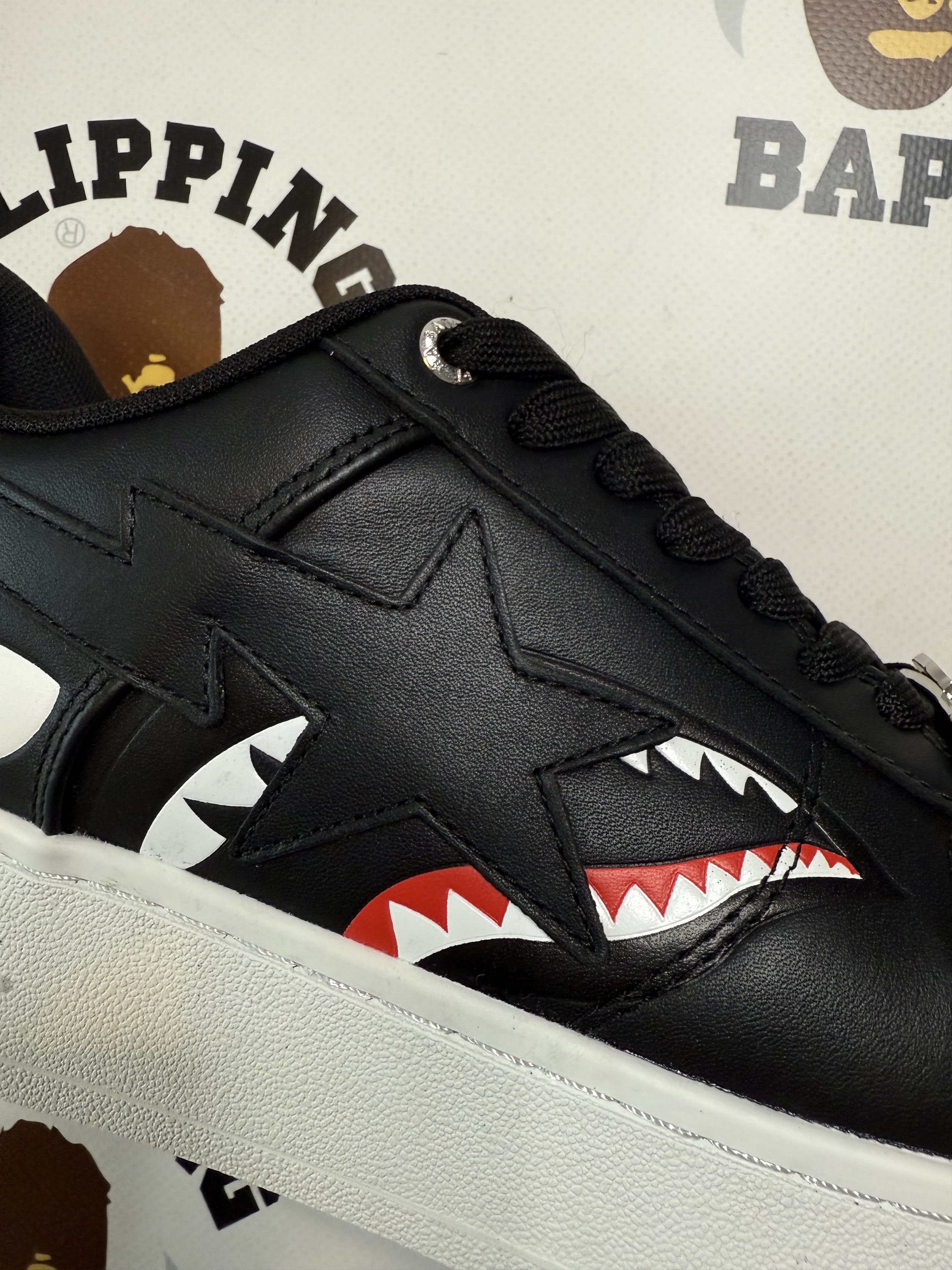 Bape BAPE STA LOW SHARK Size US 8.5 / EU 41-42 - 11 Thumbnail