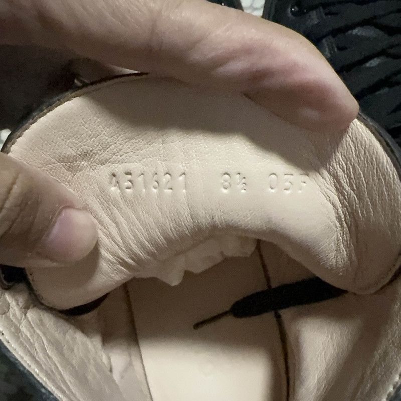 Gucci Gucci Black Tiger Head High-Top Sneakers - Size US 9.5 / EU 42-43 - 5 Thumbnail