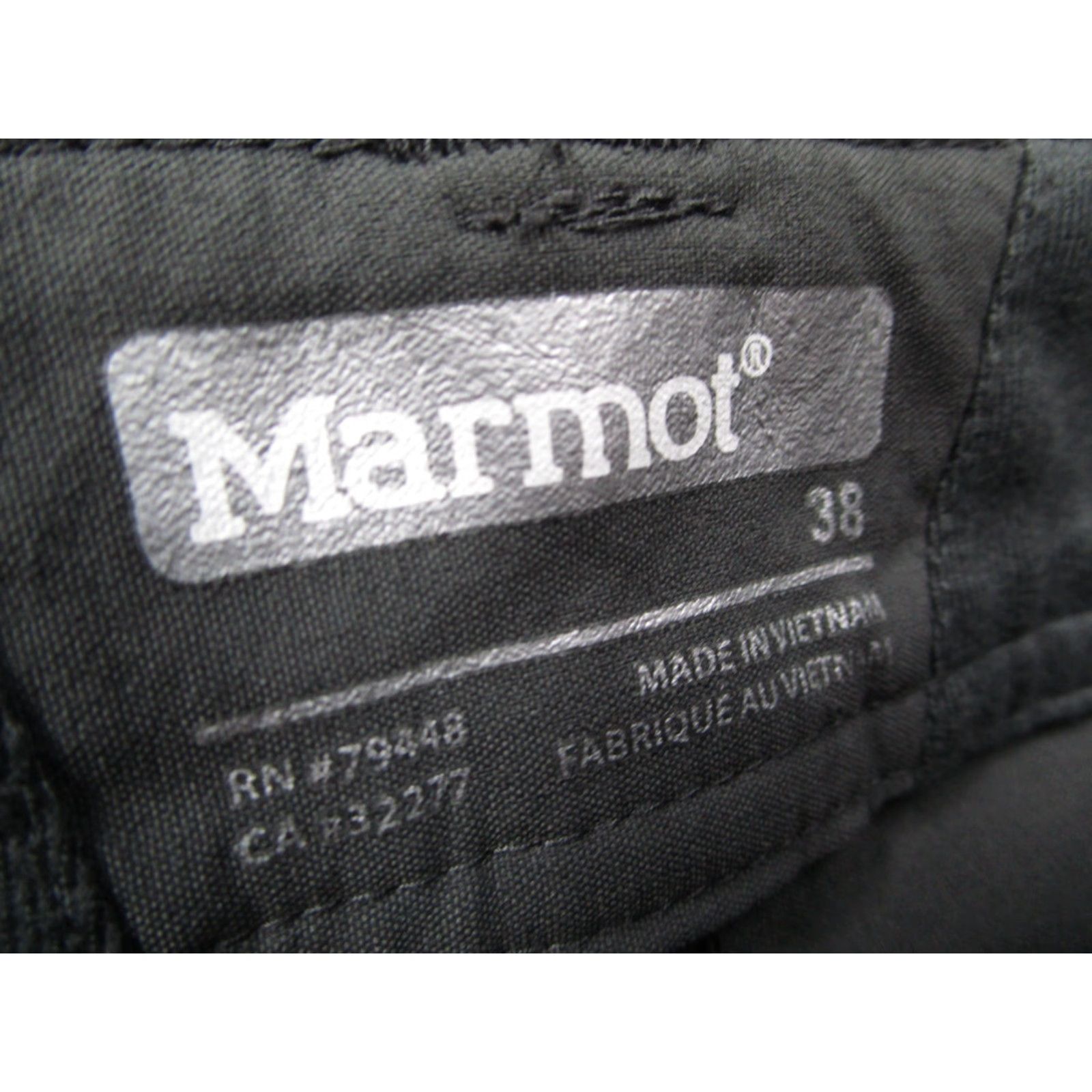 Marmot MARMOT Pants Men 38 Gray Hiking Nylon Cargo Zip 5-Pocket Outdoor Mens Size US 38 / EU 54 - 3 Thumbnail