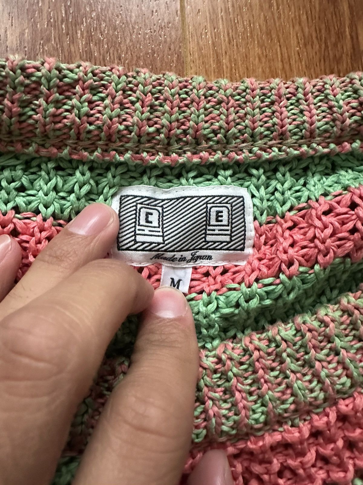 Cav Empt Cav Empt Striped Knit Sweater Size US M / EU 48-50 / 2 - 2 Thumbnail