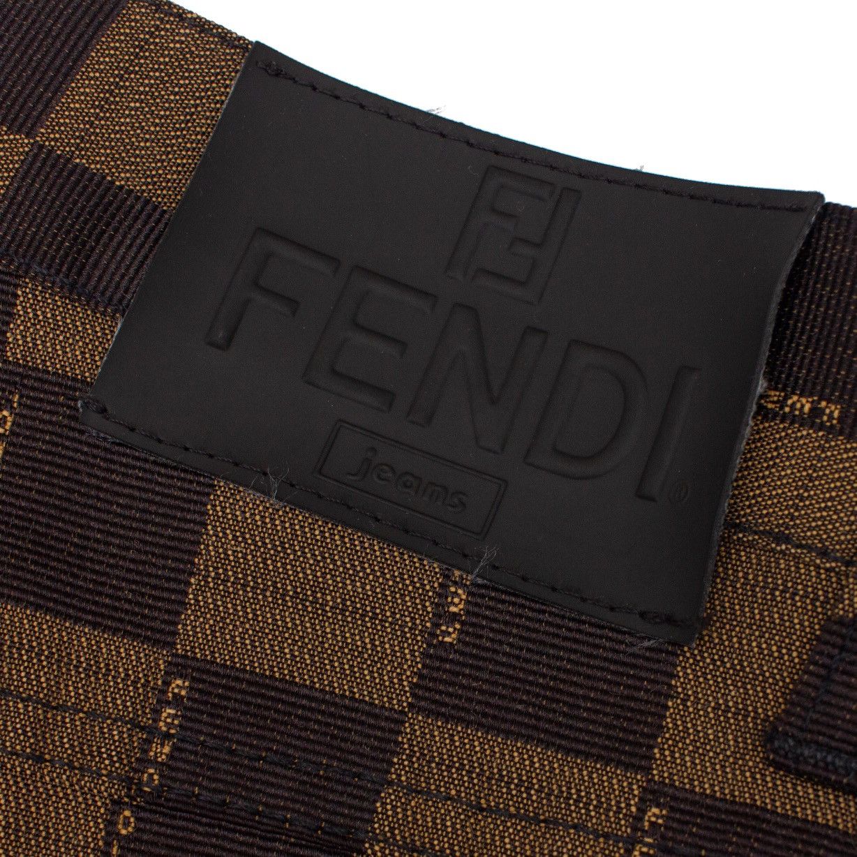 Fendi × Vintage VRARE VTG FENDI Checkerboard Monogram Pant Size : 28 ~ S Size 27" / US 4 / IT 40 - 6 Thumbnail
