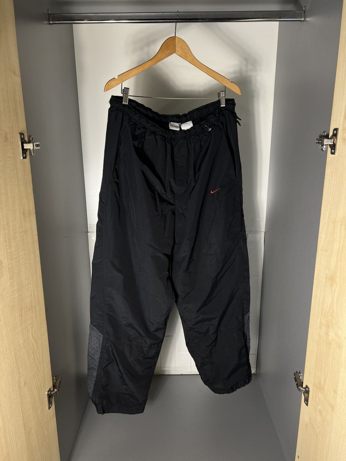 Nike VINTAGE NIKE RETRO SWEATPANTS MULTIPICKET DRILL SWOOSH JAPAN STYLE Y2K 90s Size US 36 / EU 52 - 6 Thumbnail