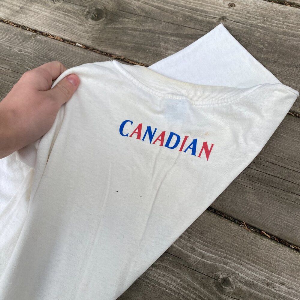 Vintage Vintage 90s Molson Canadian No More Mr Nice Guy Promo Shirt Size US XL / EU 56 / 4 - 3 Thumbnail