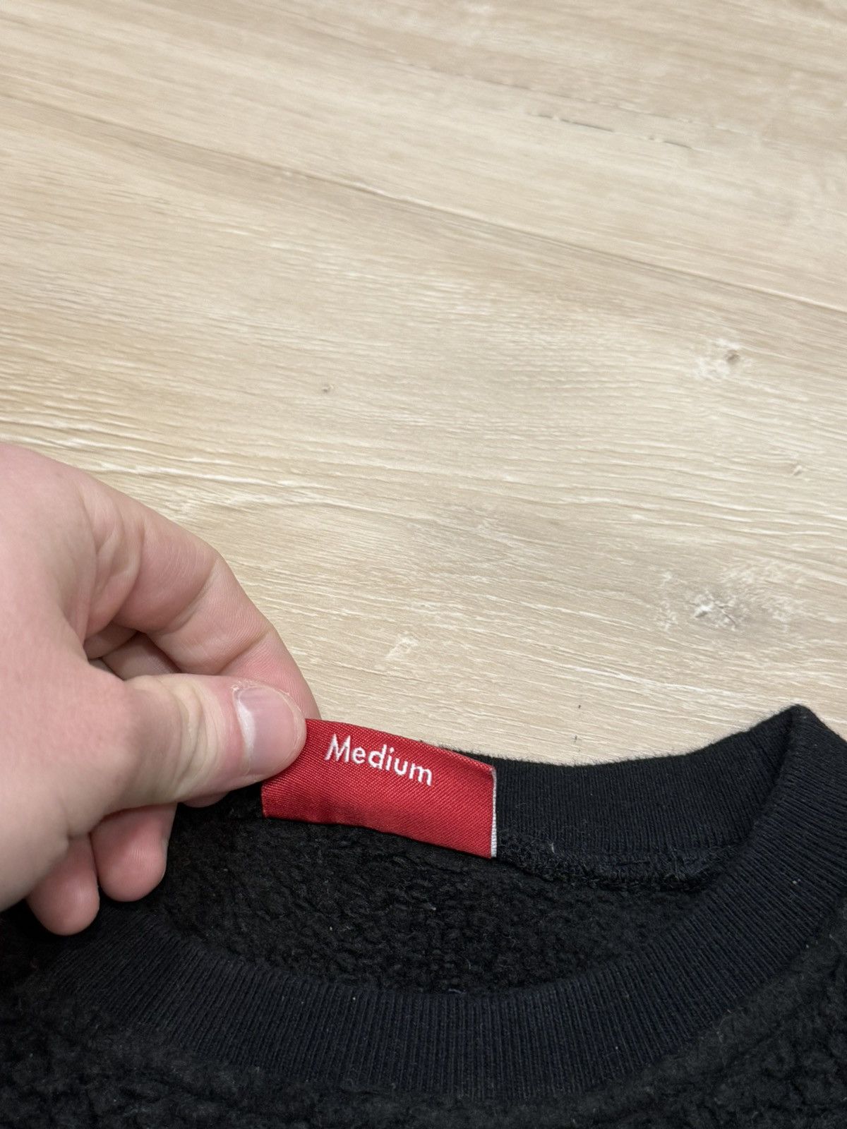 Supreme Supeme FW17 Polartec Deep Pile Crewneck Sweatshirt Size US M / EU 48-50 / 2 - 10 Thumbnail