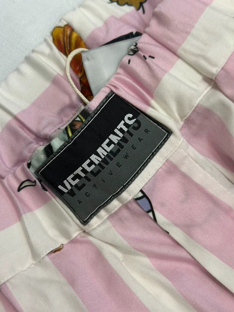Vetements Vetements SizeS 2019AW Pajama Breakfast Show Pants Pink Size US 30 / EU 46 - 2 Thumbnail