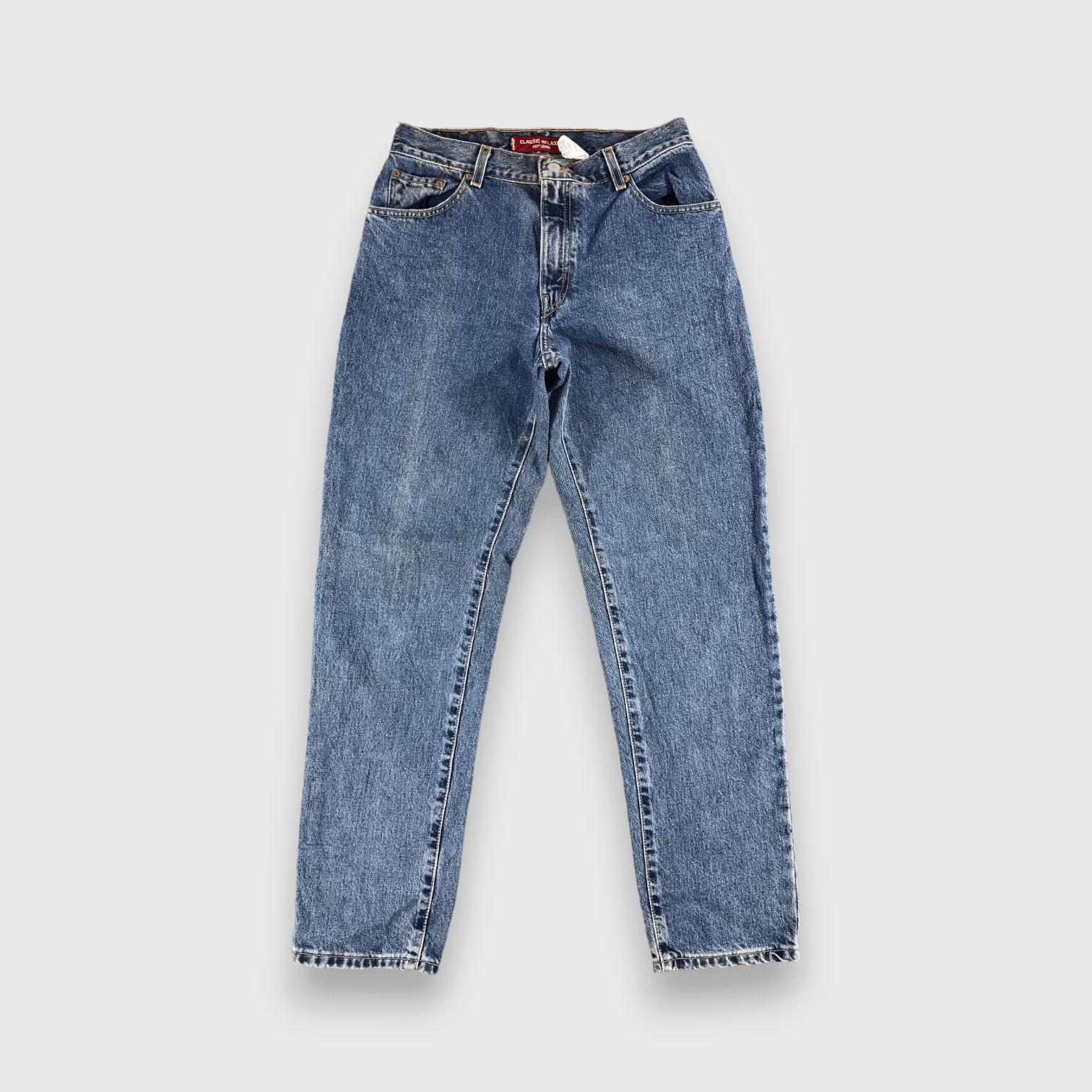 Levi's Blue Wash Vintage Levis 550 Jeans-J1170 Size US 31 - 1 Thumbnail