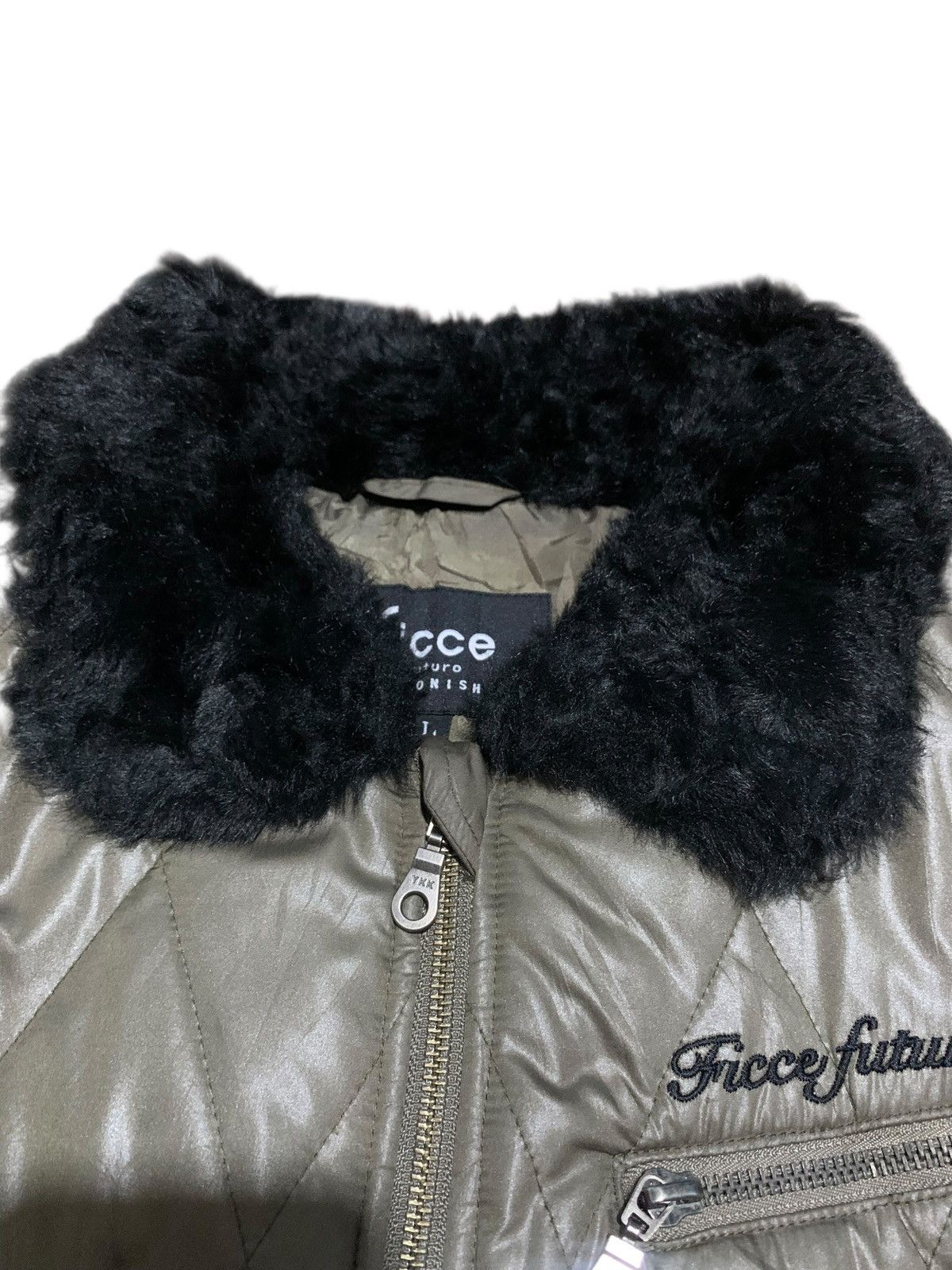 Yoshiyuki Konishi Ficce futuro Yoshiyuki konishi quilted puffer fur jacket Size US L / EU 52-54 / 3 - 8 Thumbnail
