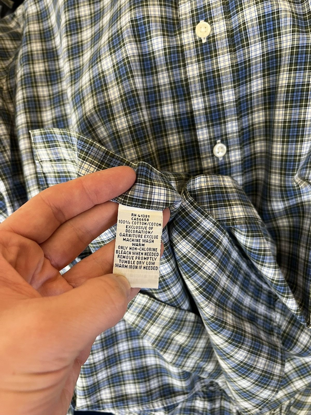 Polo Ralph Lauren Premium Ralph Lauren Preppy Tartan Plaid Button Down Shirt Size US L / EU 52-54 / 3 - 8 Thumbnail