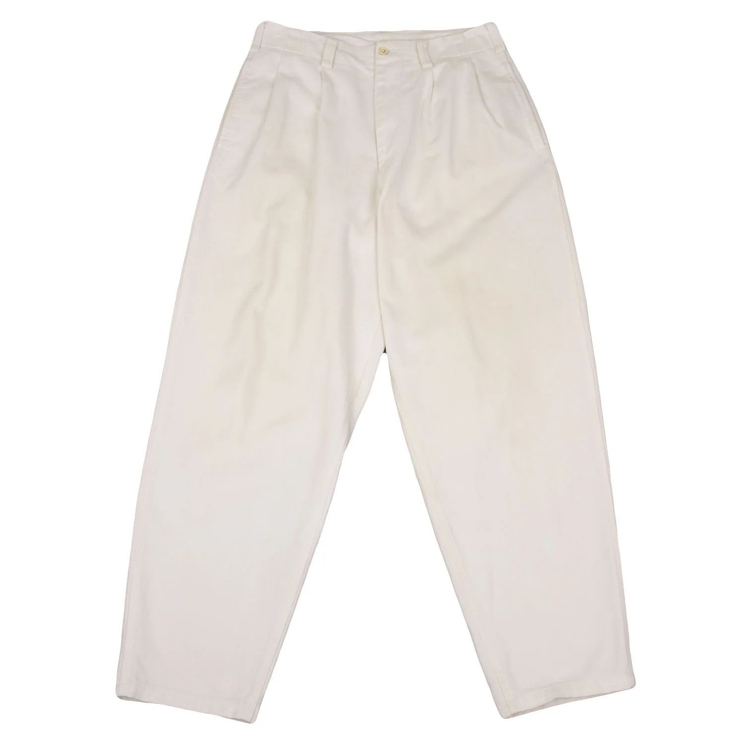 Yohji Yamamoto Yohji Yamamoto Cotton Suit Set Ivory M S Size US M / EU 48-50 / 2 - 10 Thumbnail