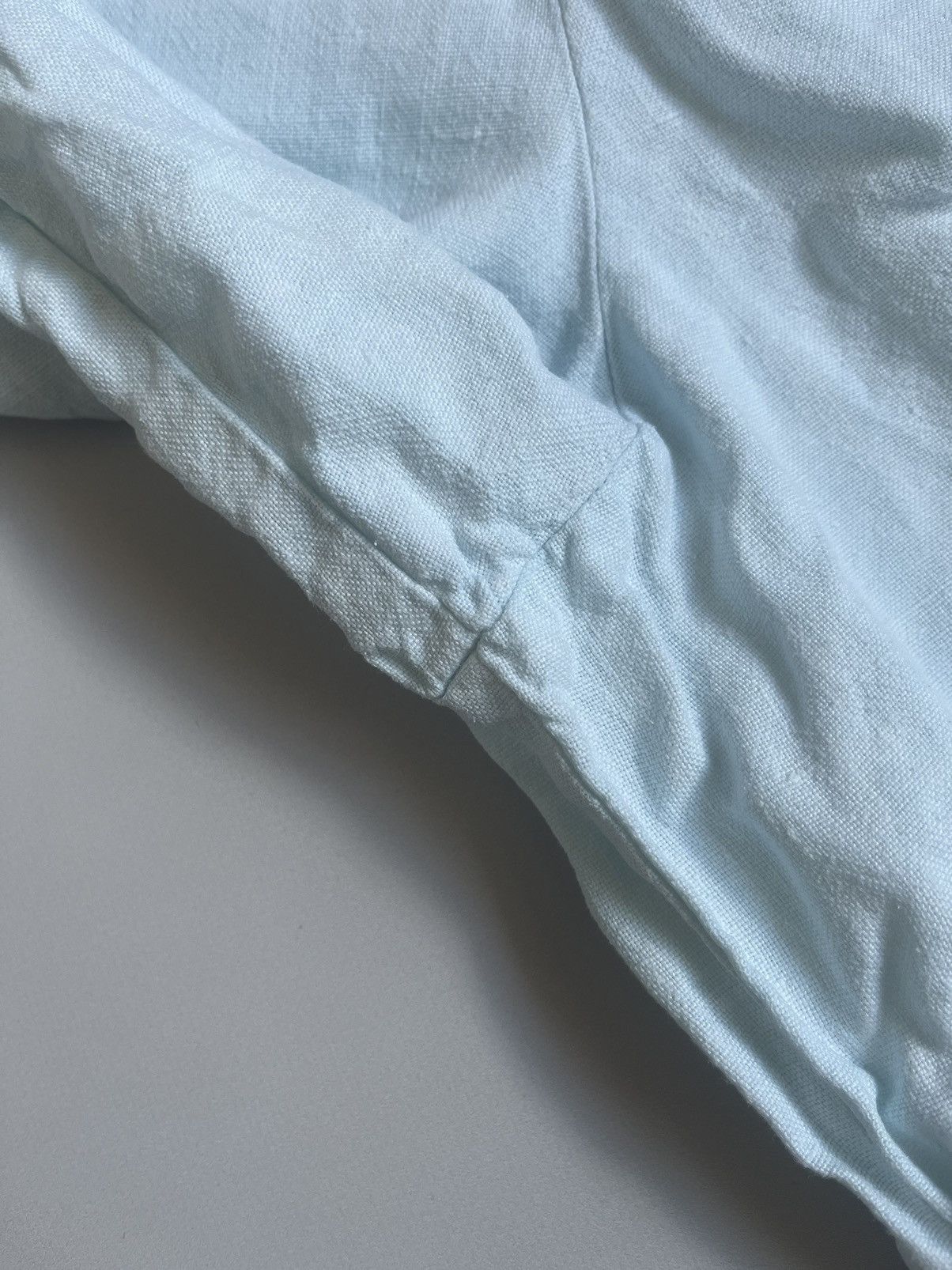 OSKA OSKA Balloon Washed Linen Turquoise Trousers Size 34" / US 12 / IT 48 - 16 Thumbnail