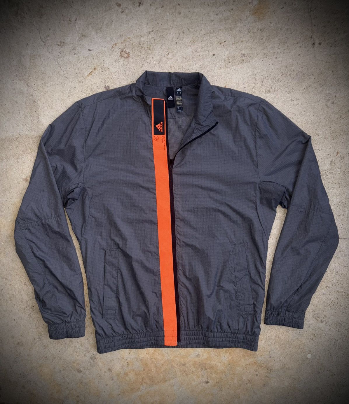 Adidas Adidas WIND.RDY Grey Wind Breaker Mens Small Size US S / EU 44-46 / 1 - 1 Thumbnail