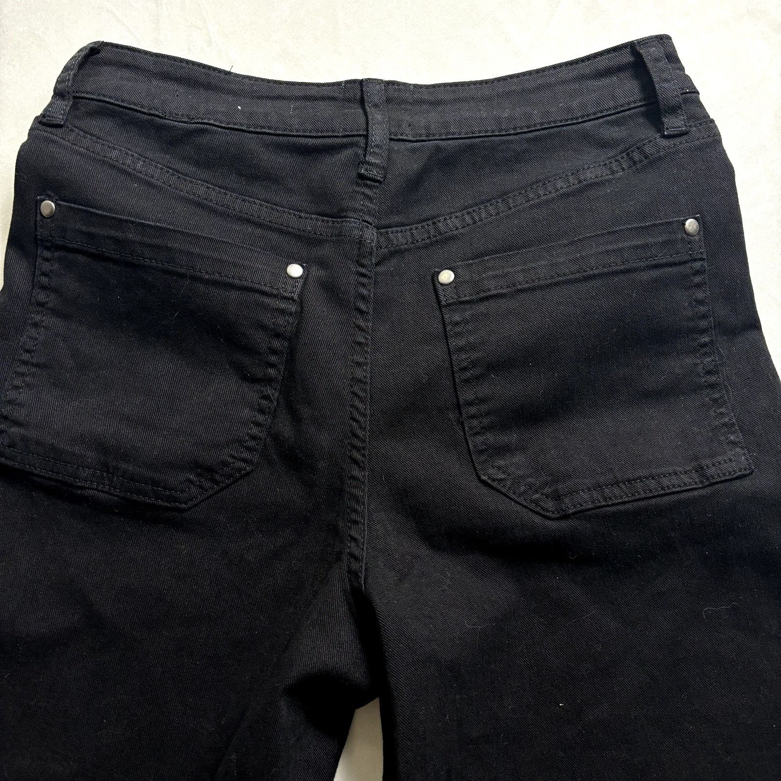 Anthropologie Maeve Anthropologie Women's Black Cotton Pants NWOT Sz 26 Wi Size 34" / US 12 / IT 48 - 4 Thumbnail