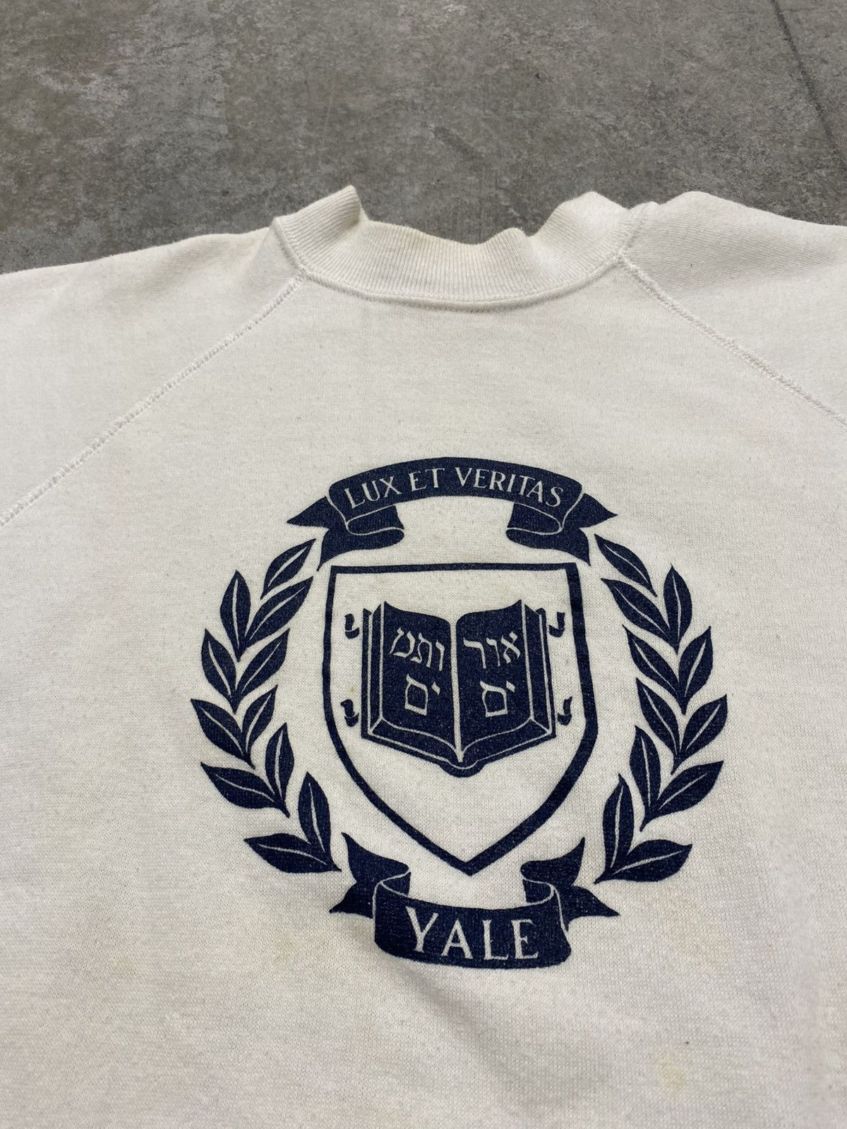 Vintage Vintage 80s university of Yale sweatshirt Size US L / EU 52-54 / 3 - 2 Thumbnail