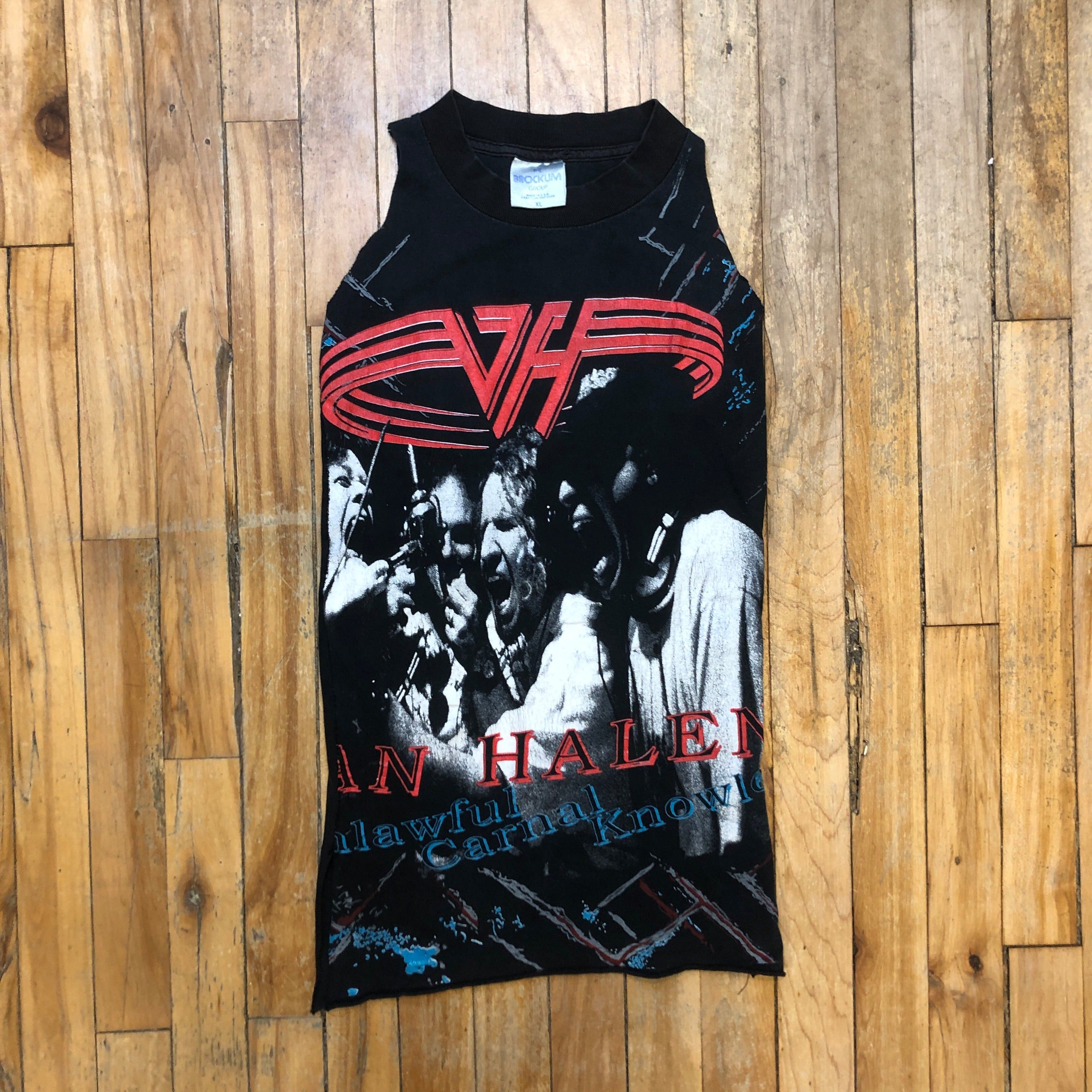 Other Van Halen "For Unlawful Carnal Knowledge" Vintage Upcycled Made in USA Graphic T-Shirt Size Small Size US S / EU 44-46 / 1 - 4 Thumbnail