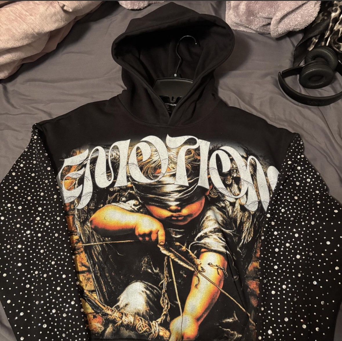 Other prestige rhinestone hoodie Size S / US 4 / IT 40 - 1 Thumbnail