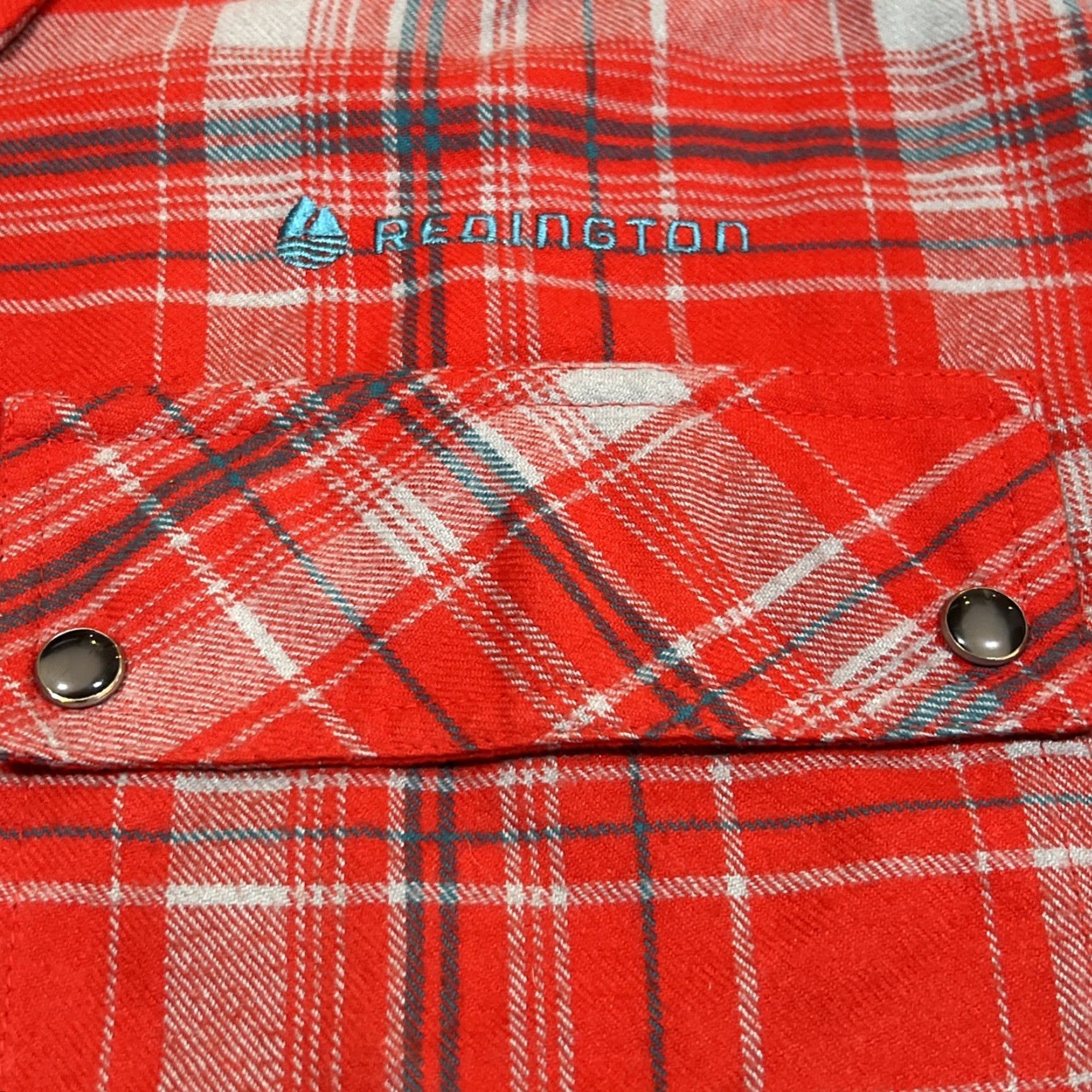 Vintage Redington Fly Fishing & Tackle Flannel Pearl Snap Shirt Men XL Long Sleeve Plaid Size US XL / EU 56 / 4 - 4 Thumbnail