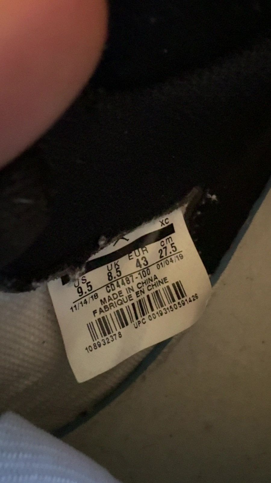 Nike Travis Scott x Air Jordan 1 ‘Mocha’ Size US 9.5 / EU 42-43 - 11 Thumbnail