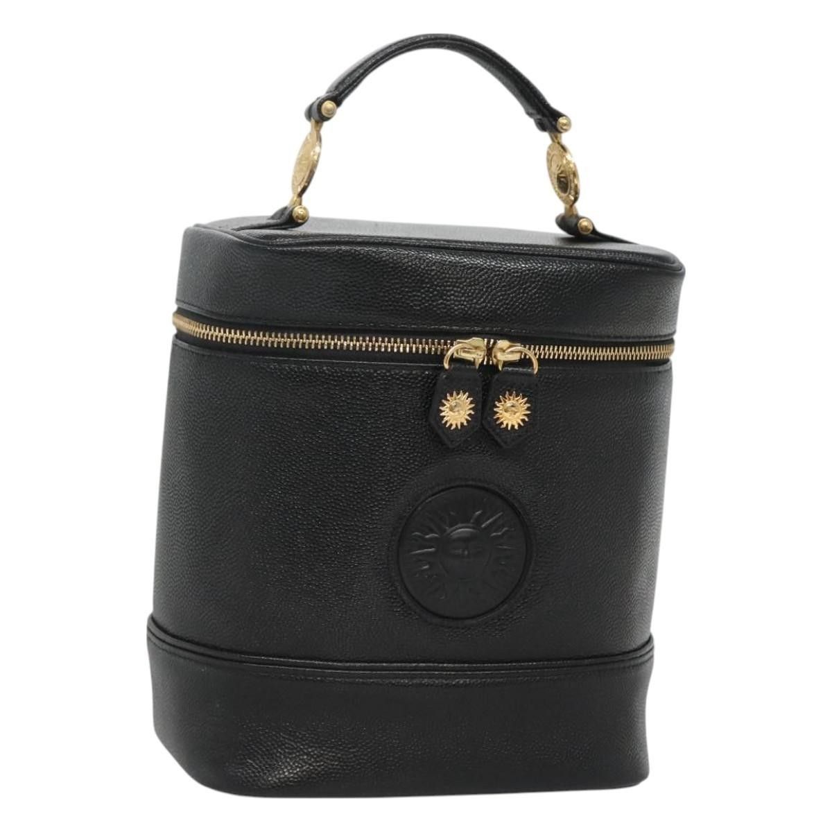 Versace Versace Vanity Hand Bag Leather Size ONE SIZE - 1 Thumbnail