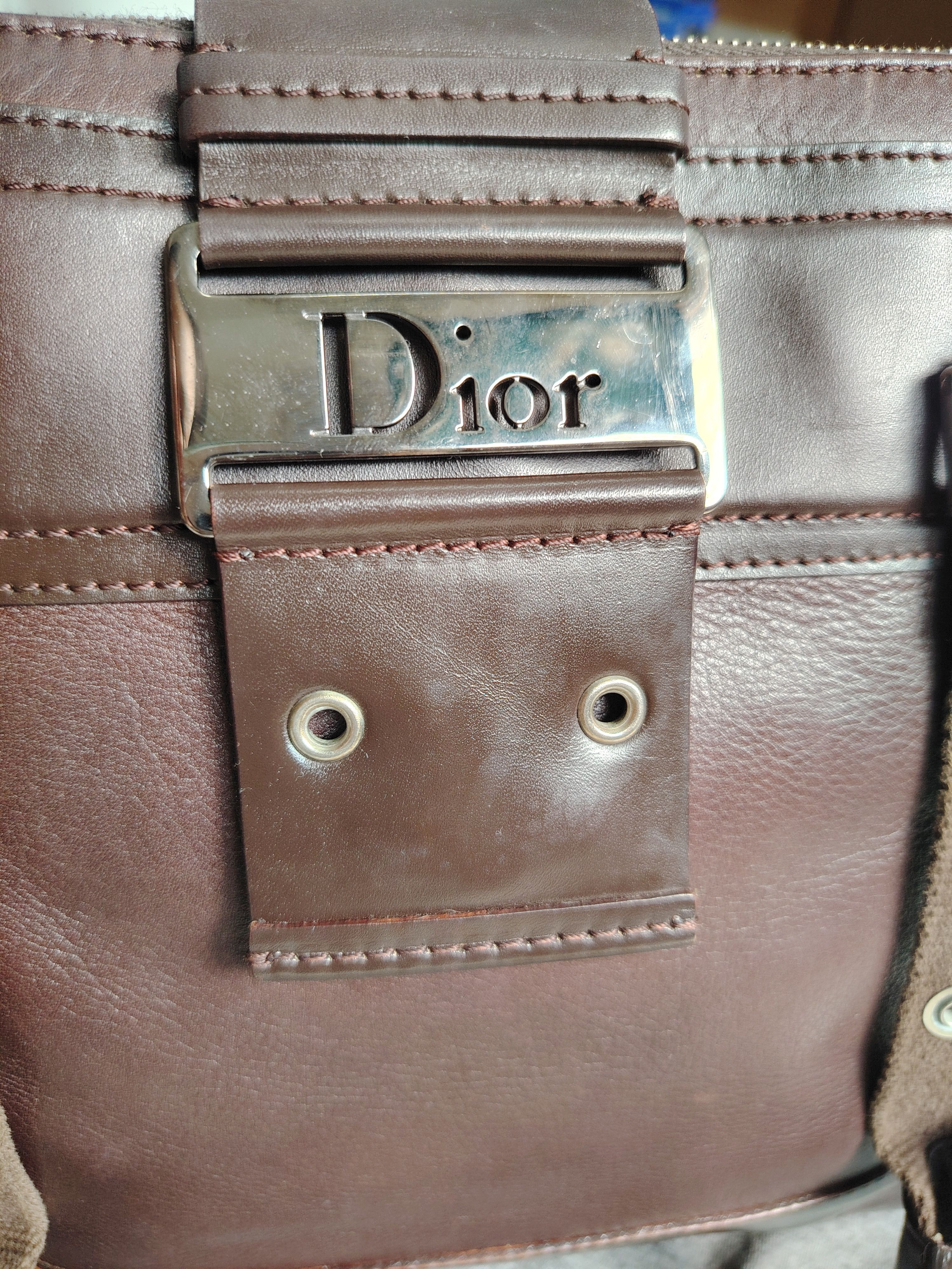 Dior Dior Columbus Leather Tote Size ONE SIZE - 8 Thumbnail