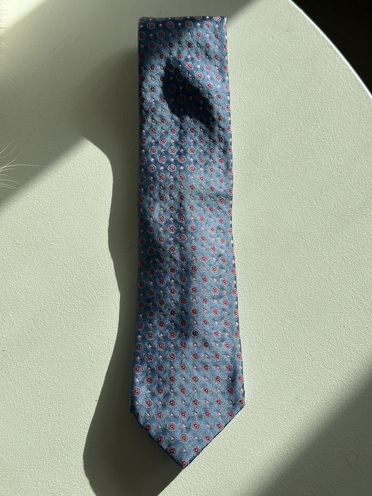 Brioni Brioni Men Blue Classic Tie HandMade In Italy 100% Silk Size ONE SIZE - 10 Thumbnail