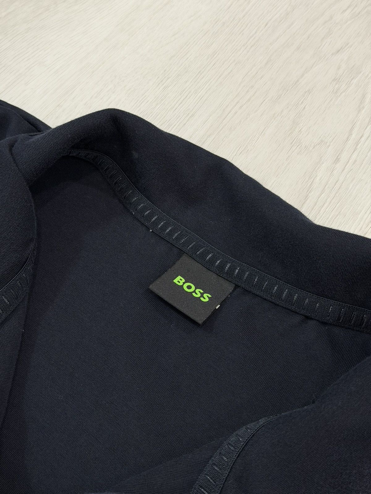 Hugo Boss Hugo Boss Men’s Cotton Track Jacket Navy Blue Gold Fits XL Size US XXL / EU 58 / 5 - 3 Thumbnail