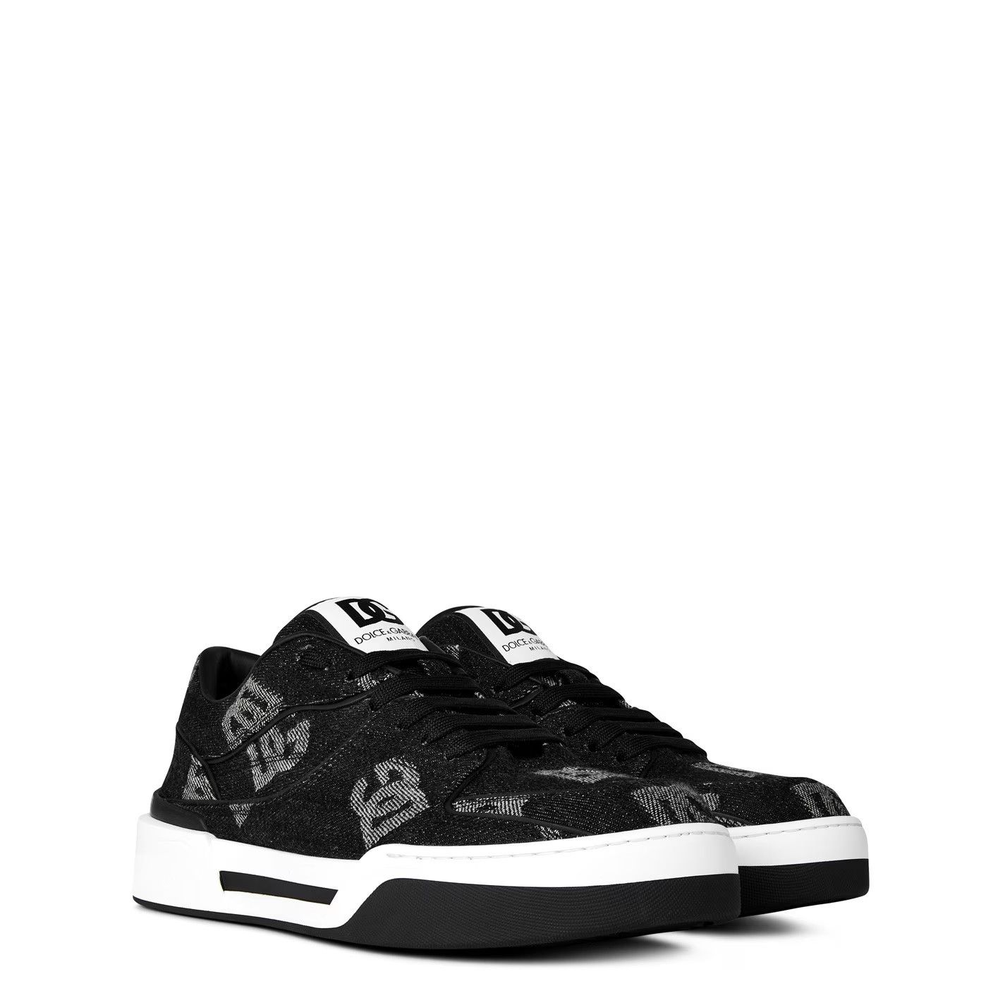 Dolce & Gabbana Dolce & Gabbana New Roma Denim Sneakers Men's EU 42 US 9 Size US 9 / EU 42 - 2 Thumbnail