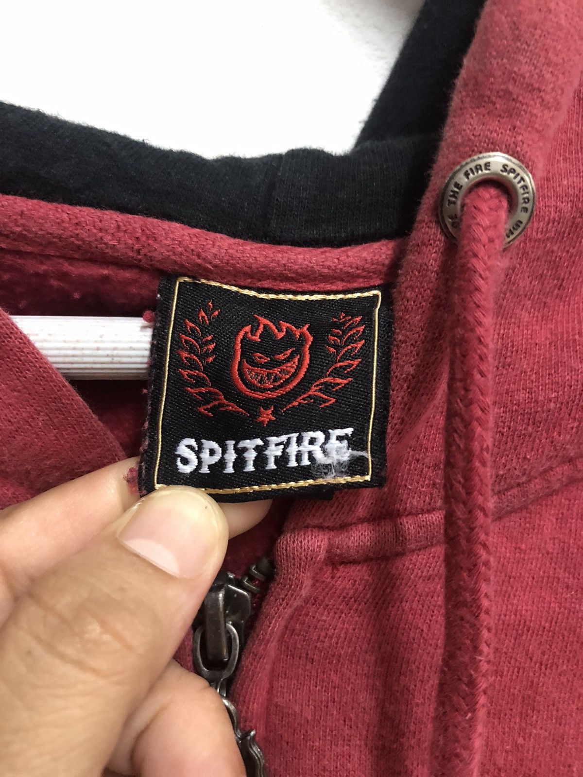 Spitfire × Vintage Vtg spitfire hoodie Size US XL / EU 56 / 4 - 6 Thumbnail