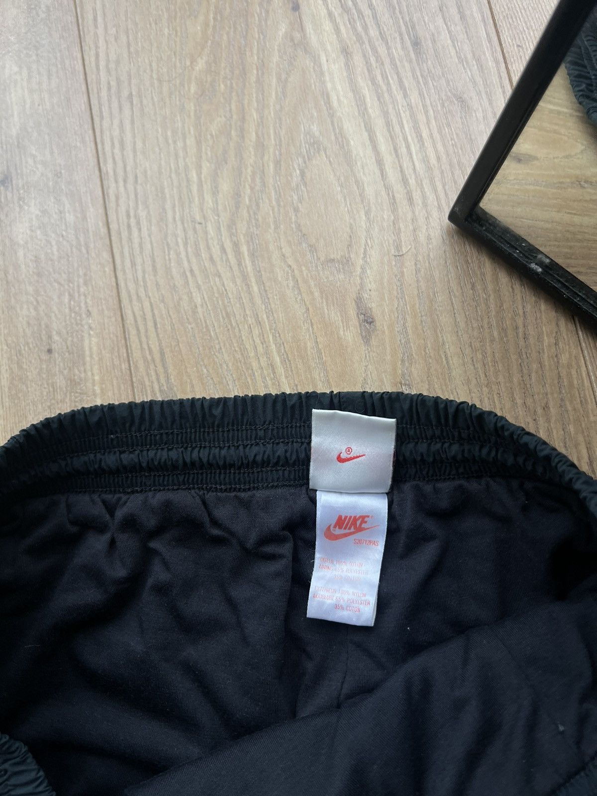 Nike 00’s NIKE BAGGY Y2K VINTAGE RARE TRACK PANTS SWOOSH LOGO Size US 34 / EU 50 - 7 Thumbnail