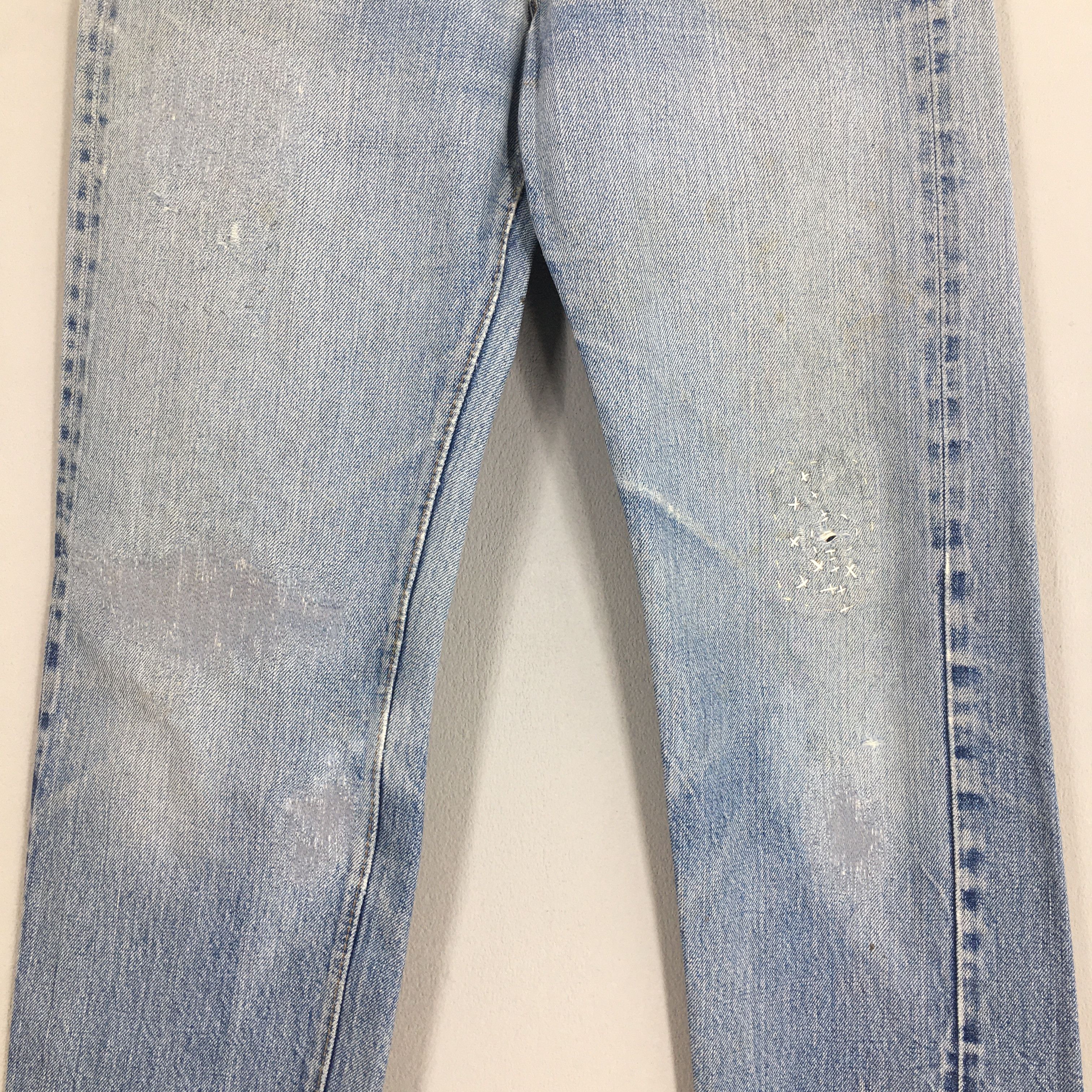 Levi's Size 27x30 Vintage 1970s Levi's 501 Selvedge Jeans S1924 Size 27" / US 4 / IT 40 - 3 Thumbnail