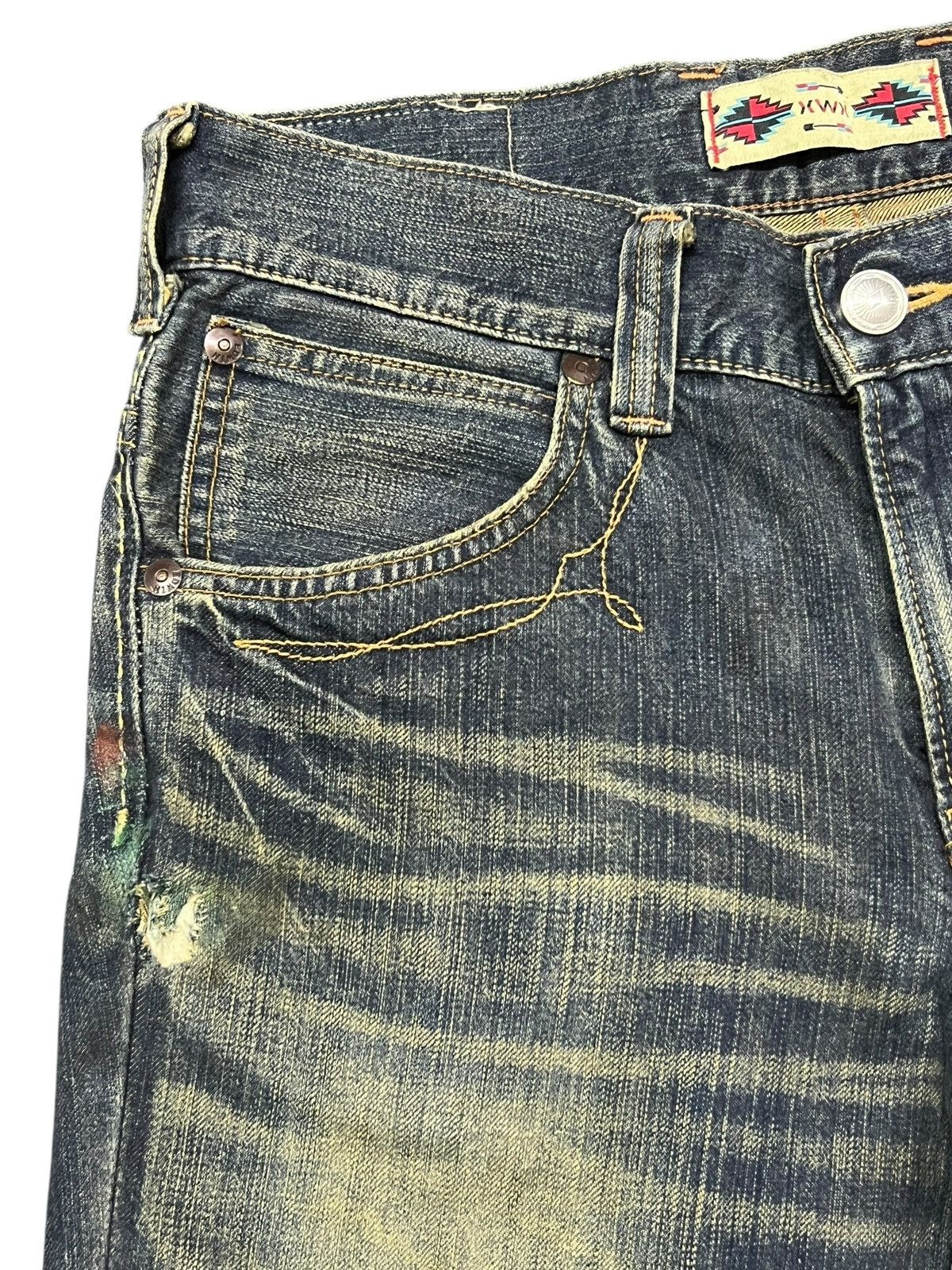 Edwin Flared Edwin 421 Exclusive Vintage - Faded Mud Wash Jeans Size US 33 - 8 Thumbnail