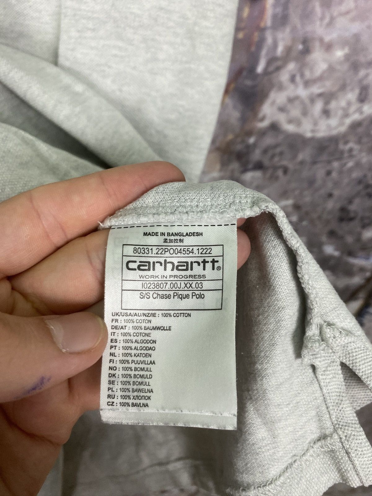 Carhartt × Vintage Men’s Carhartt Polo Shirt Casual Size Small Size US S / EU 44-46 / 1 - 8 Thumbnail