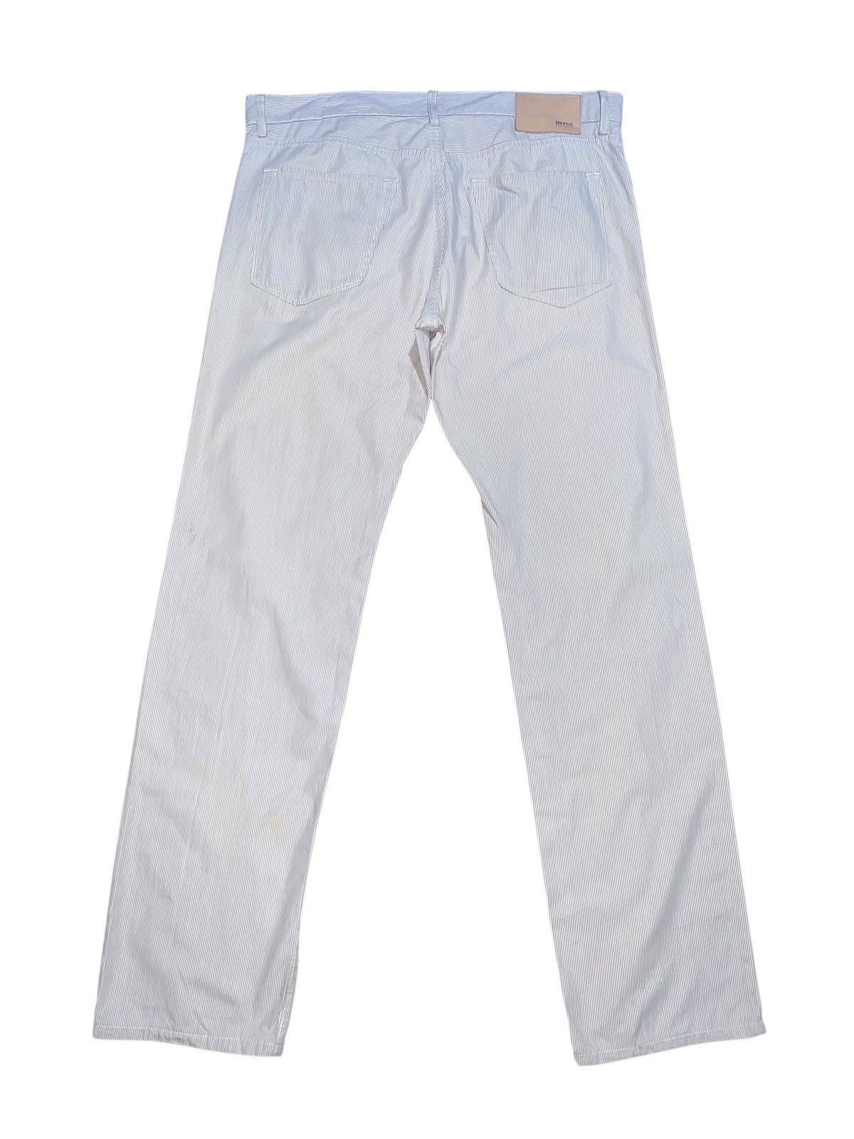 Hugo Boss Hugo Boss Maine pin stripes regular fit pants Size US 36 / EU 52 - 2 Thumbnail