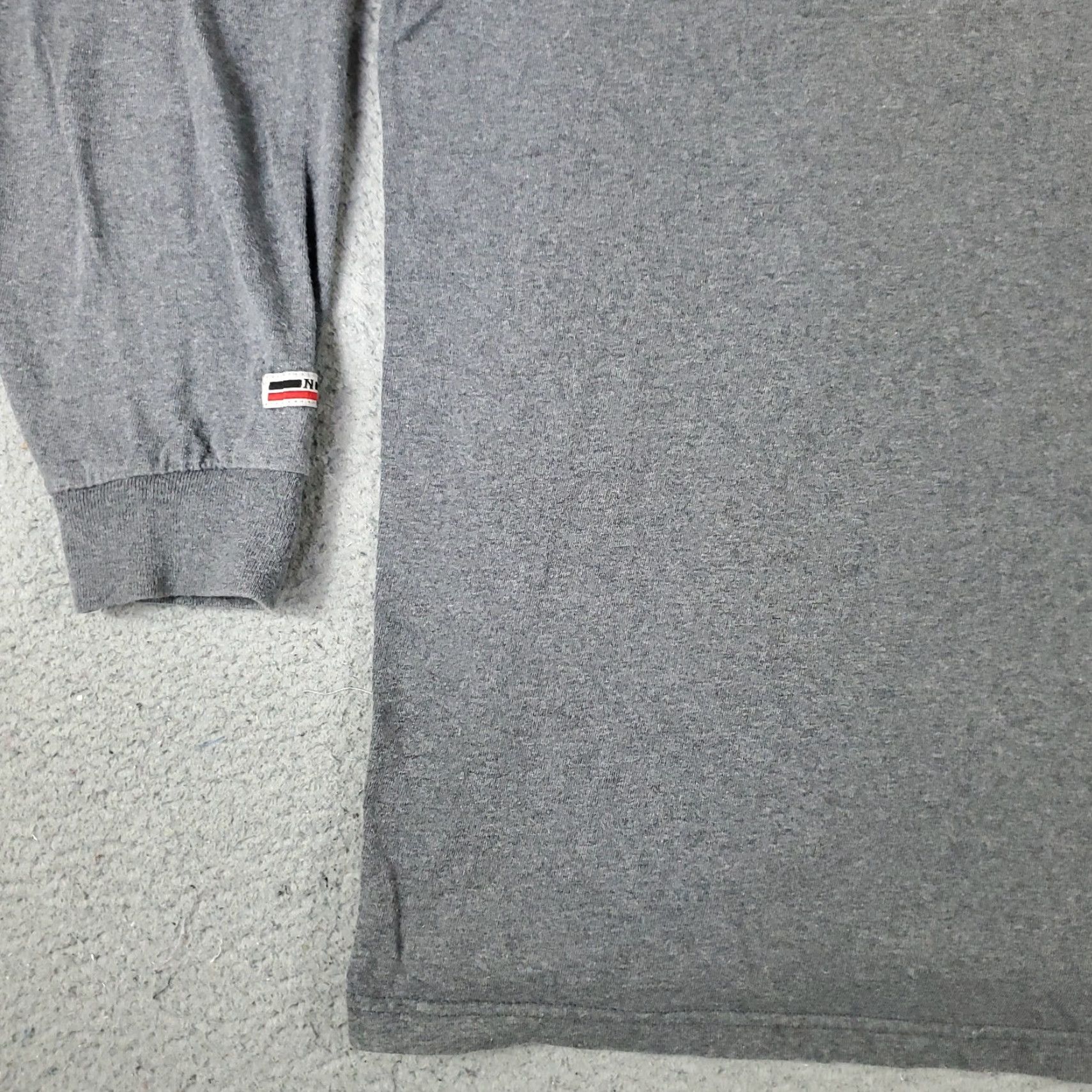 Nautica Nautica T-Shirt Mens Size 1X Gray Long Sleeve Crew Neck Classic Casual Shirt Size US XL / EU 56 / 4 - 3 Thumbnail