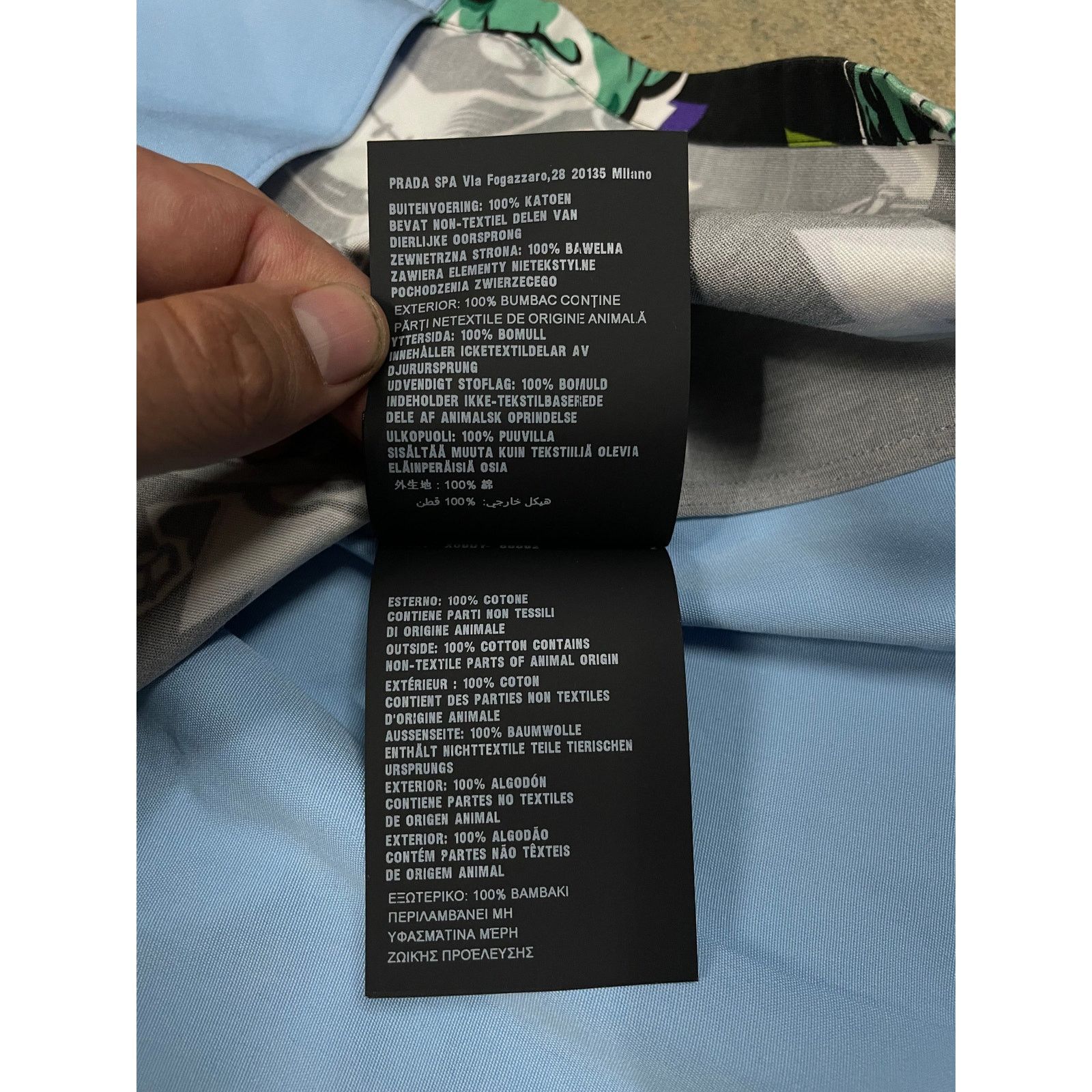 Prada Prada Frankenstein Button Up Double Panel XS Used Size US XS / EU 42 / 0 - 6 Thumbnail
