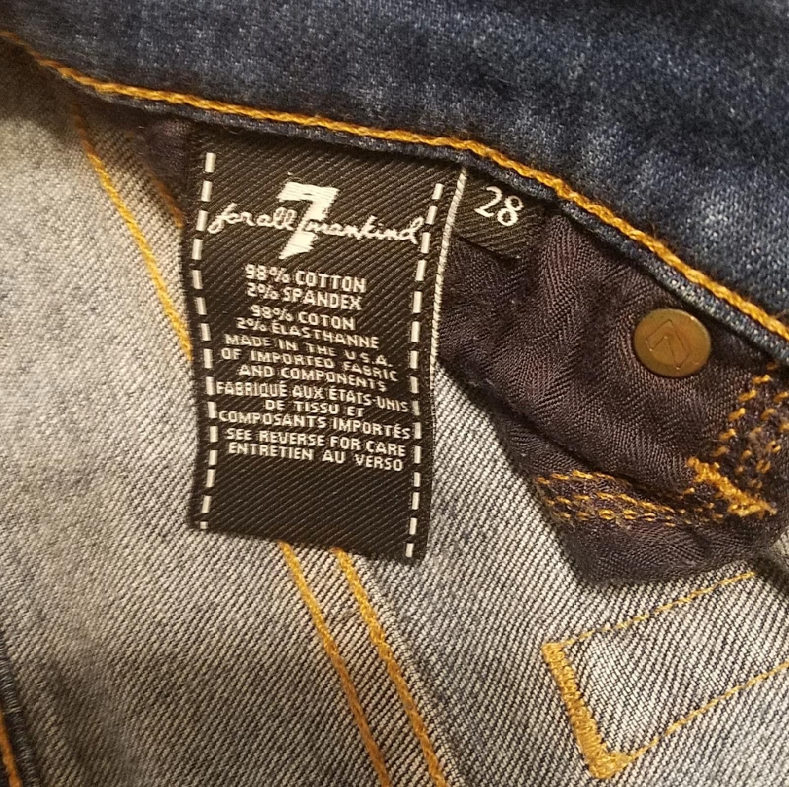 7 For All Mankind 7 for all Mankind Ankle Skinny Jeans Size 28 Size 28" / US 6 / IT 42 - 3 Thumbnail