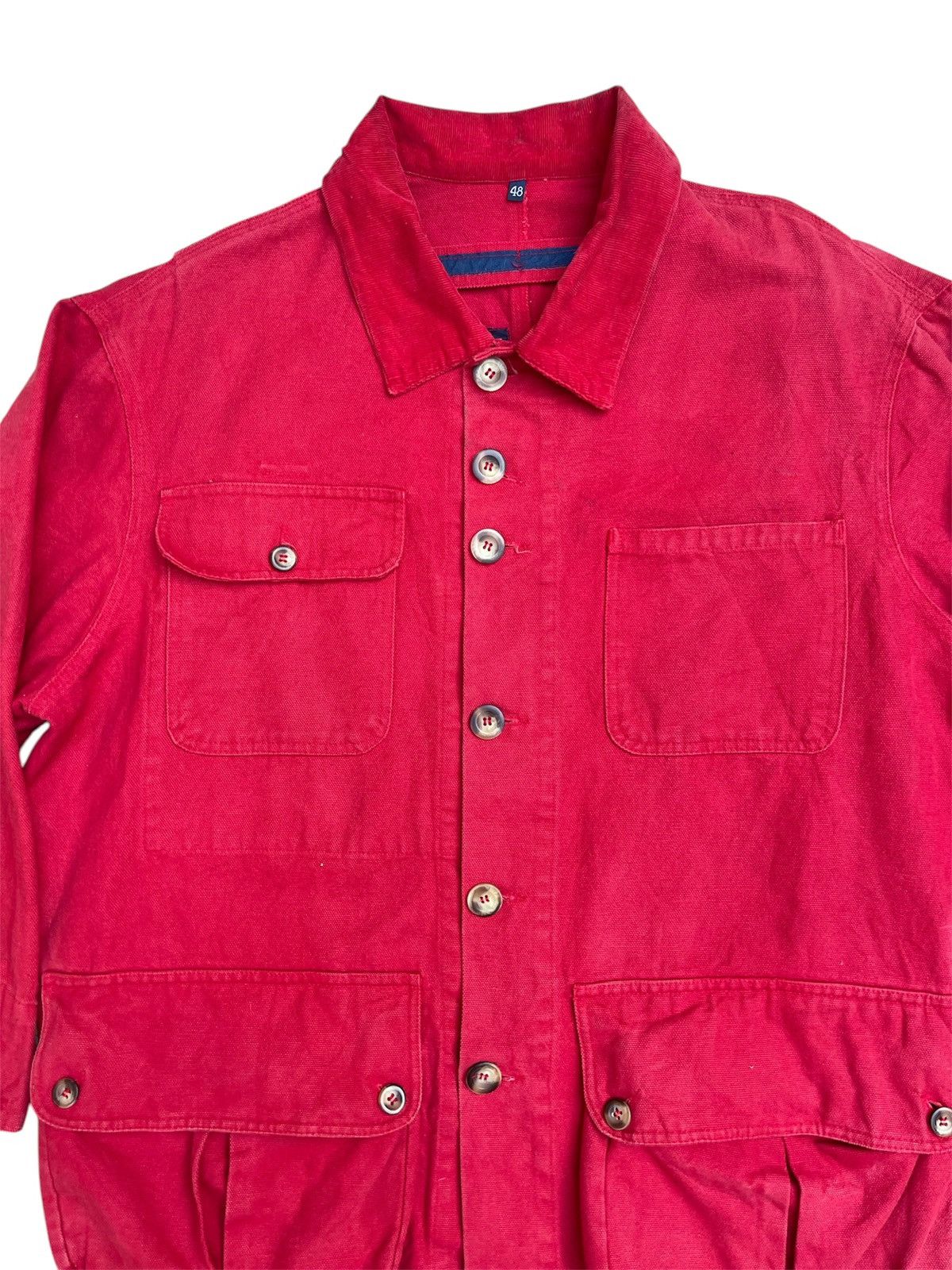 Issey Miyake × Japanese Brand × Vintage Vintage Hidalgo Jacket Rare Italian Design Multiple Pockets Size US L / EU 52-54 / 3 - 5 Thumbnail