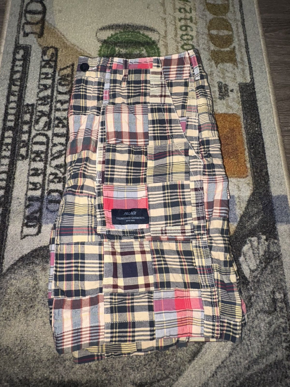 Engineered Garments × Palace Palace Engineered Garments Patch Work Madras Short (MEDIUM) Size US 30 / EU 46 - 1 Thumbnail